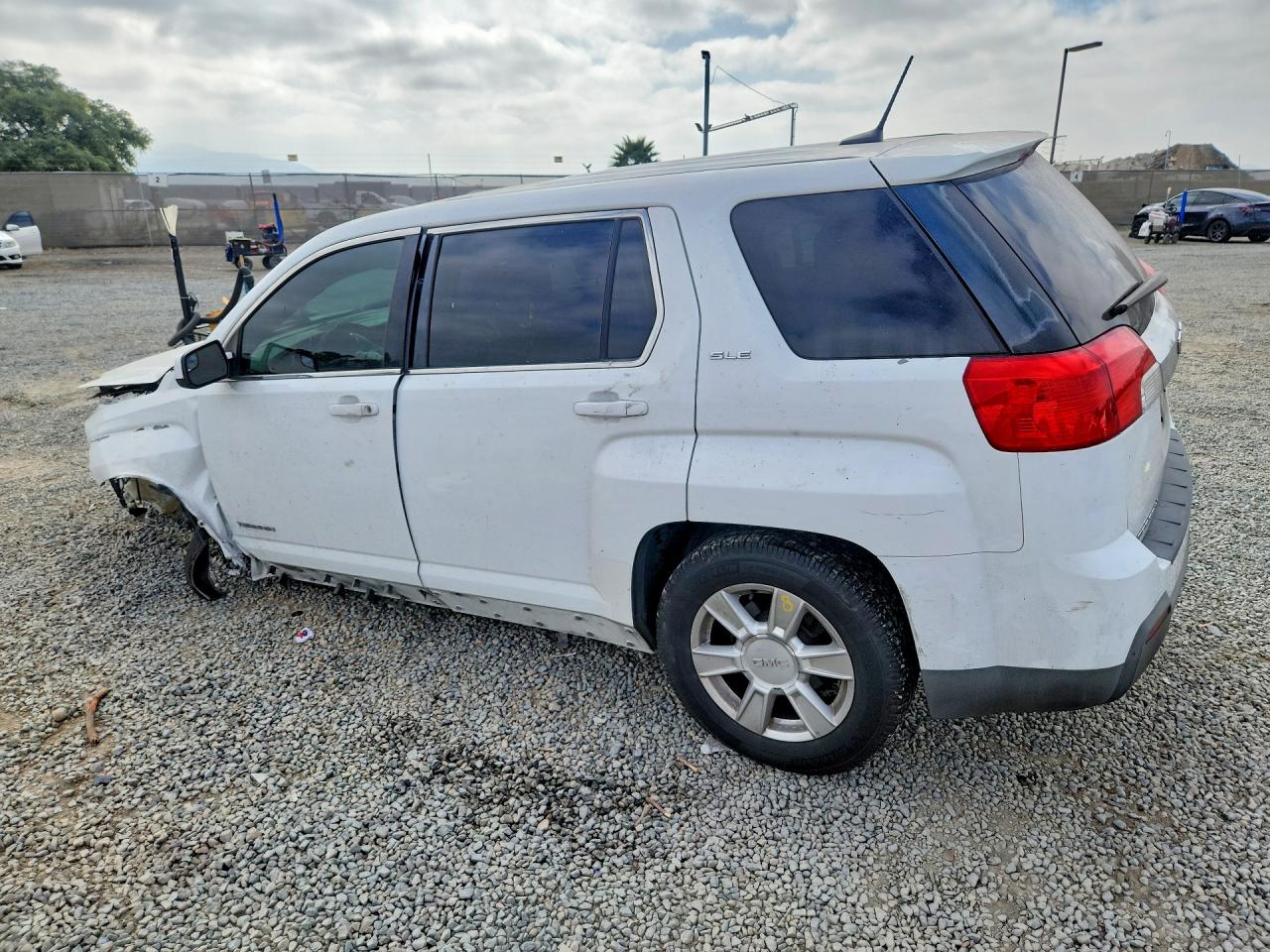 2013 Gmc Terrain Sle White vin: 2GKALMEK9D6433413
