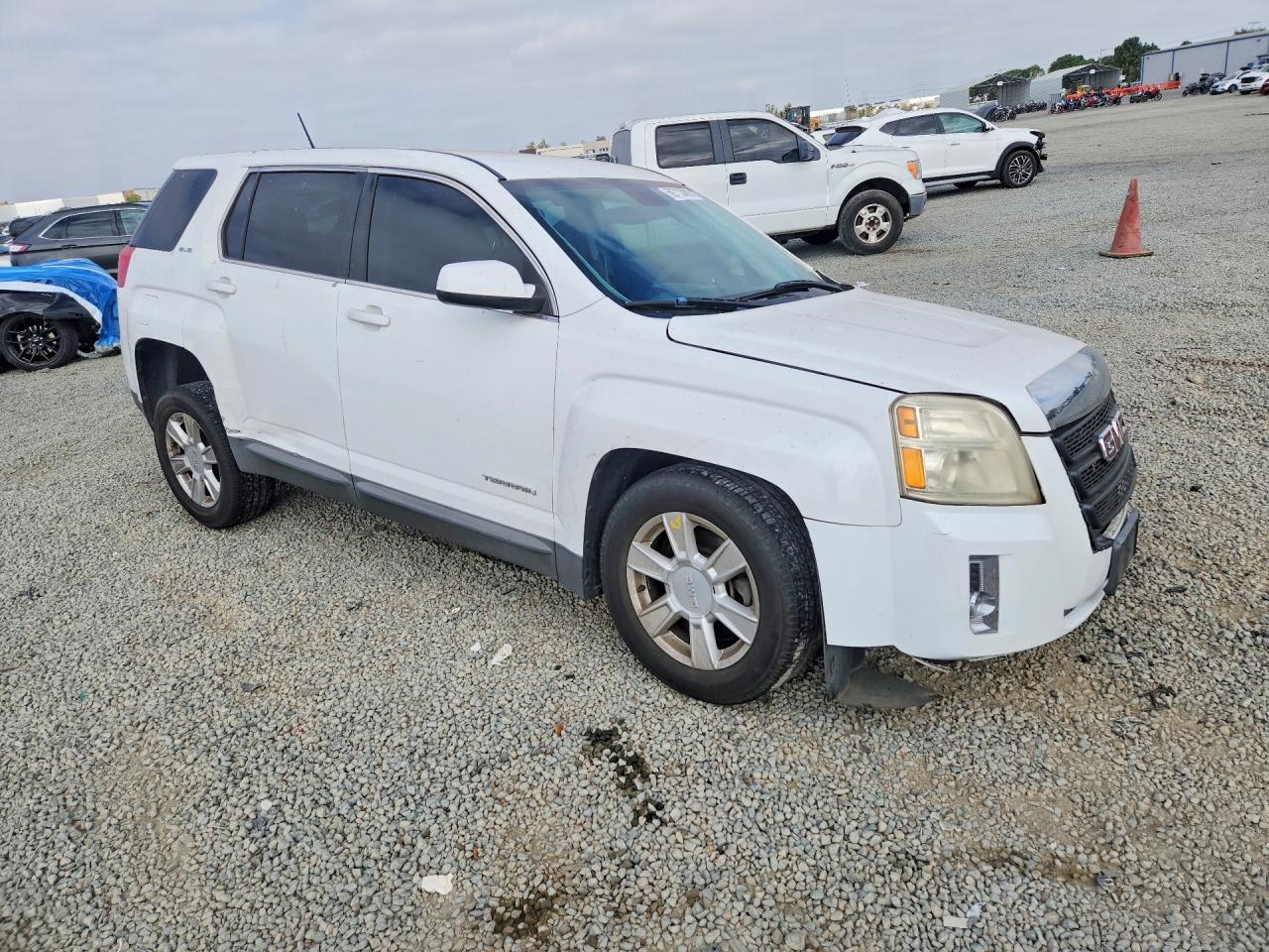 2013 Gmc Terrain Sle White vin: 2GKALMEK9D6433413