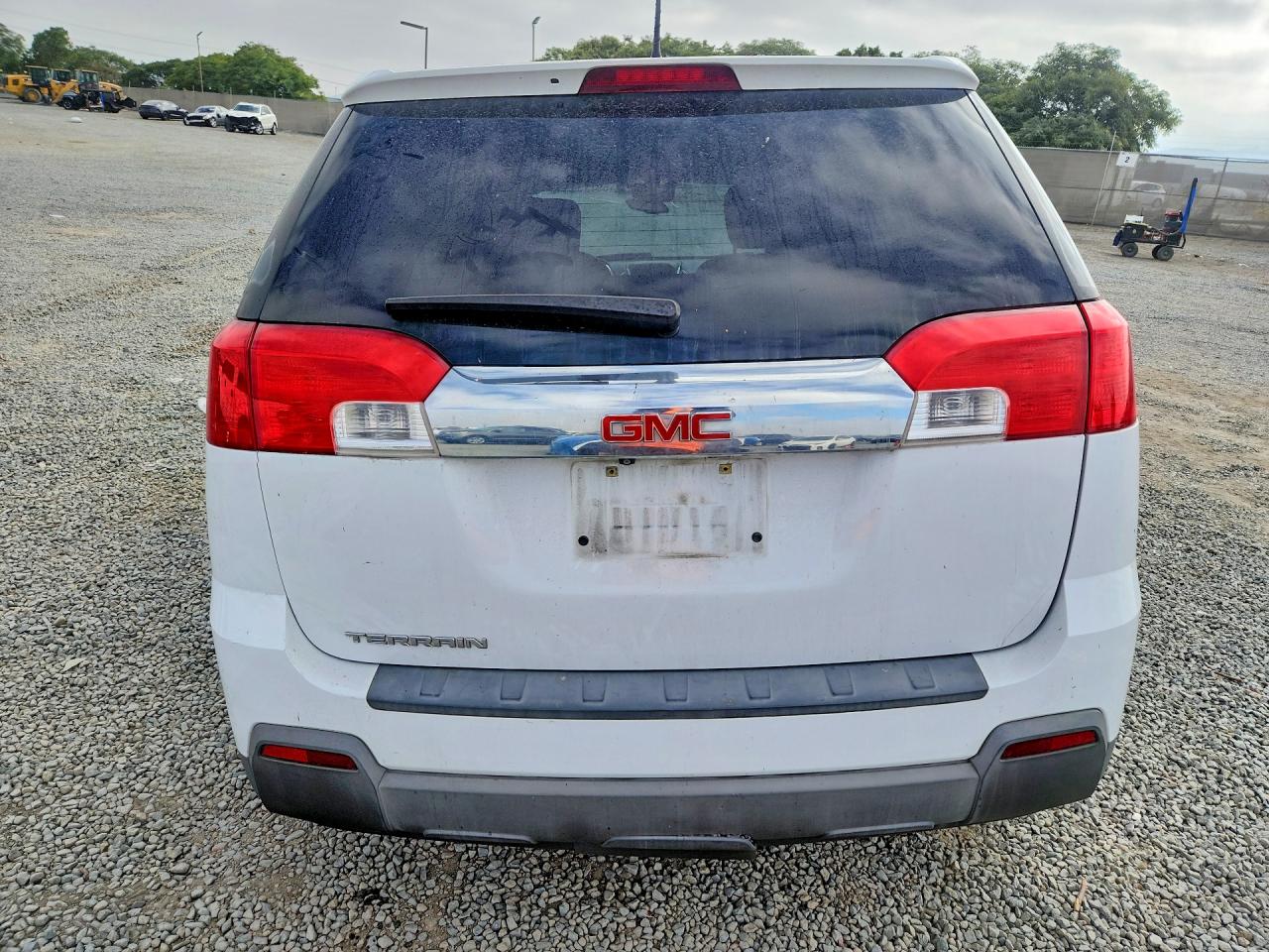 2013 Gmc Terrain Sle White vin: 2GKALMEK9D6433413