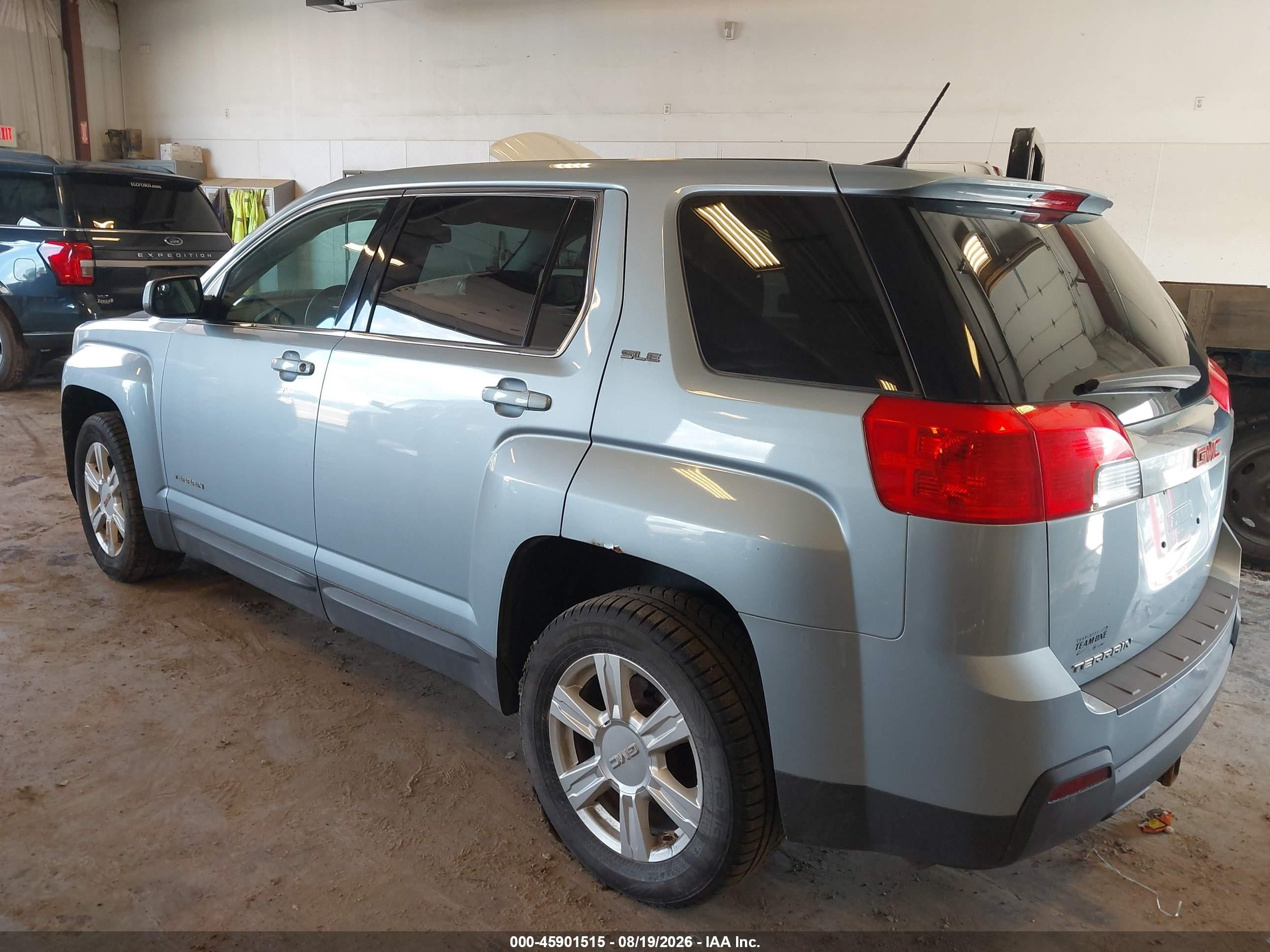 2014 Gmc Terrain Sle-1 Blue vin: 2GKALMEK9E6162953