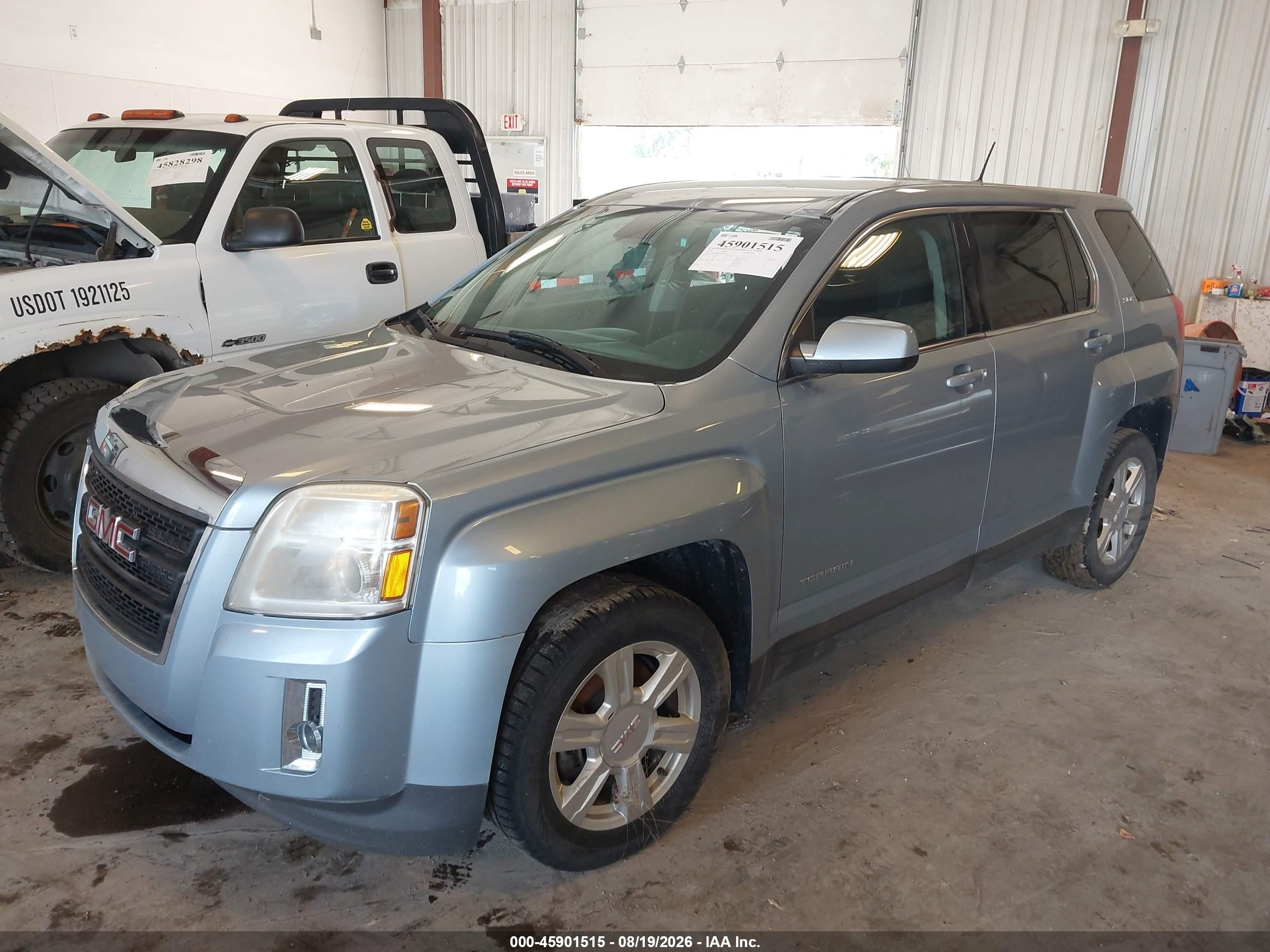 2014 Gmc Terrain Sle-1 Blue vin: 2GKALMEK9E6162953