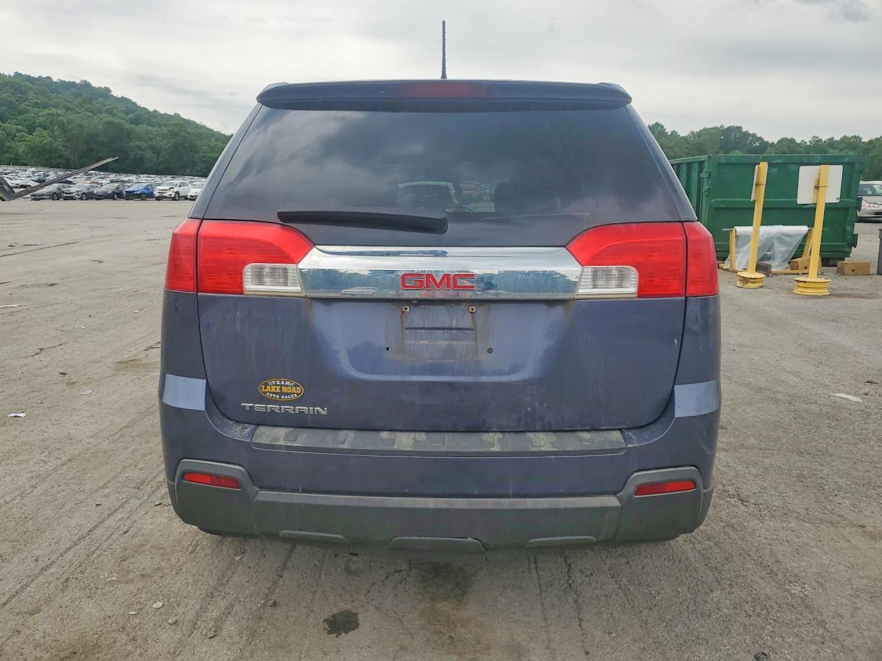 2014 Gmc Terrain Sle Blue vin: 2GKALMEK9E6183172