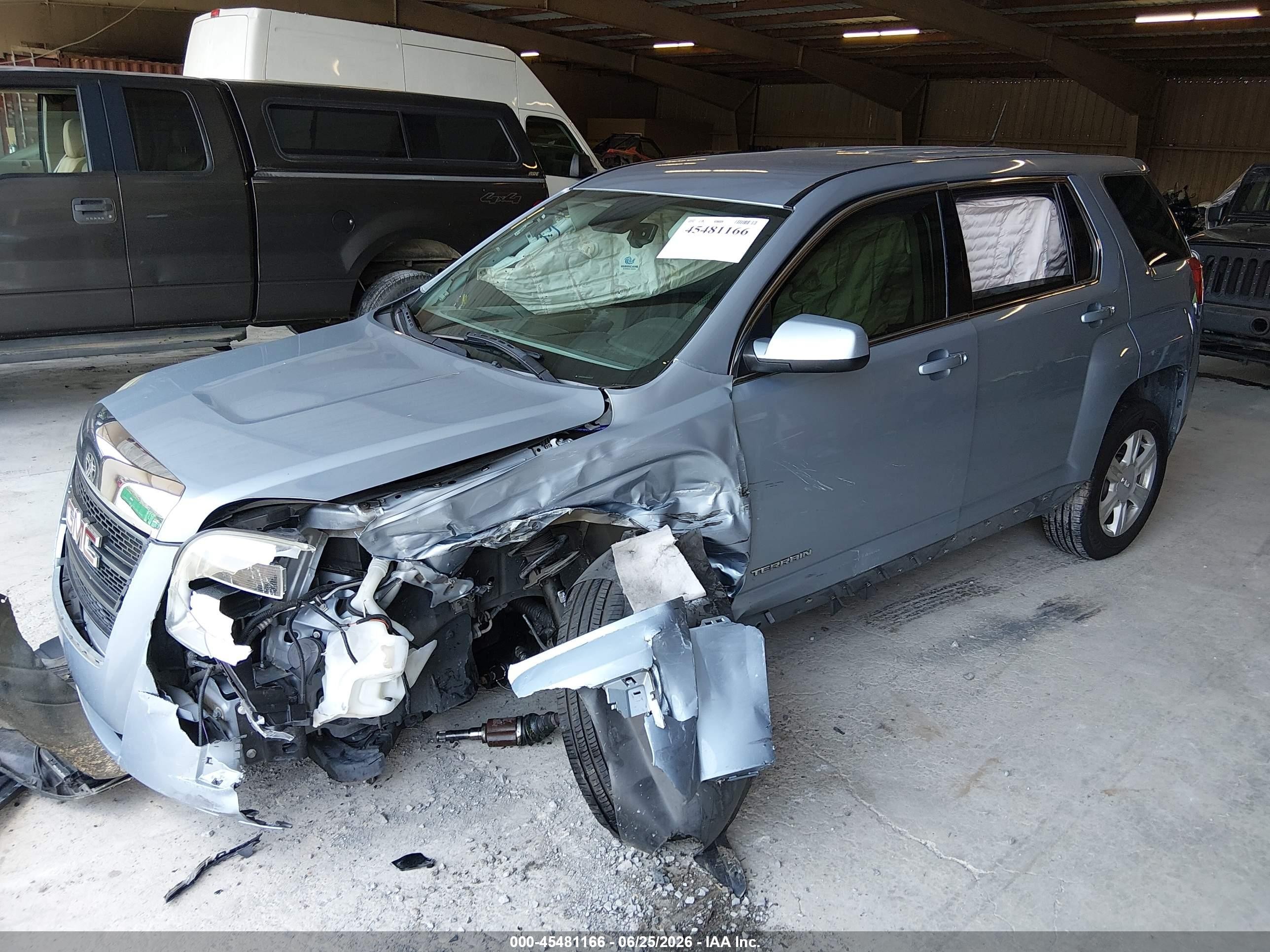 2014 Gmc Terrain Sle-1 Blue vin: 2GKALMEK9E6267721