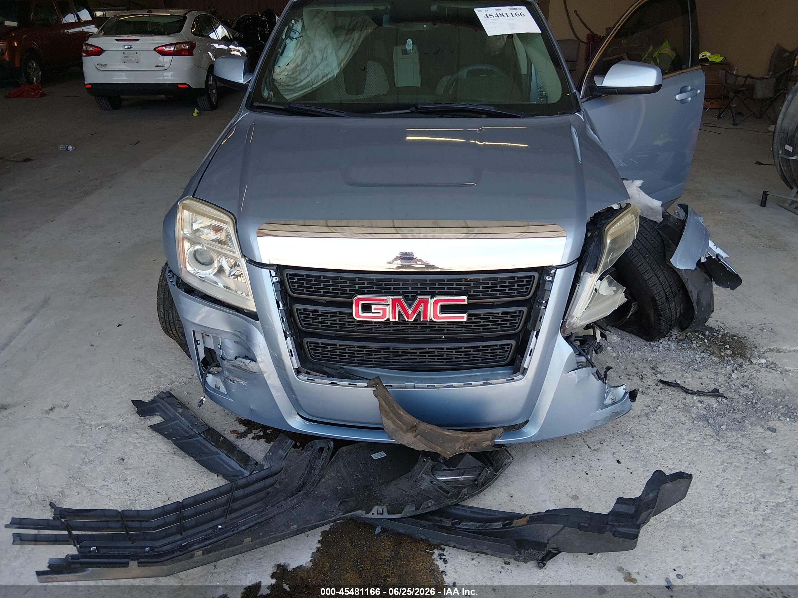 2014 Gmc Terrain Sle-1 Blue vin: 2GKALMEK9E6267721