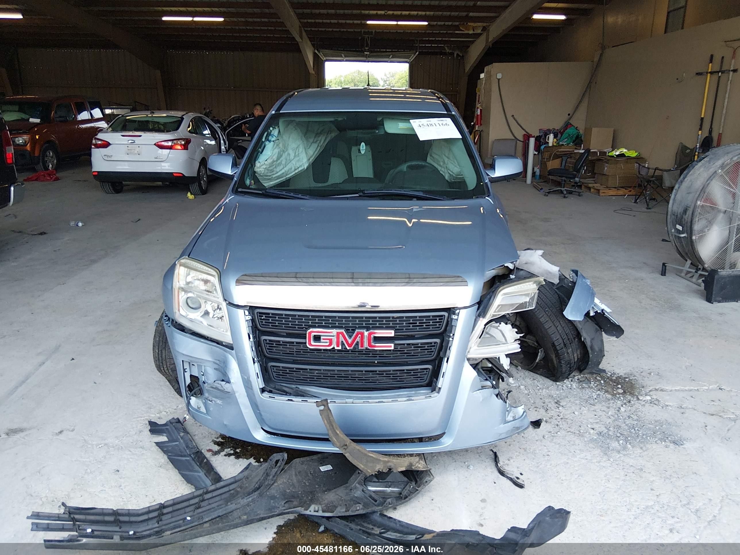 2014 Gmc Terrain Sle-1 Blue vin: 2GKALMEK9E6267721