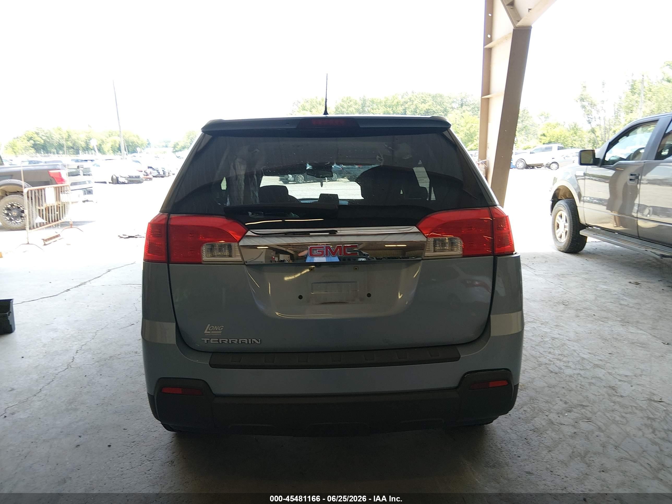2014 Gmc Terrain Sle-1 Blue vin: 2GKALMEK9E6267721