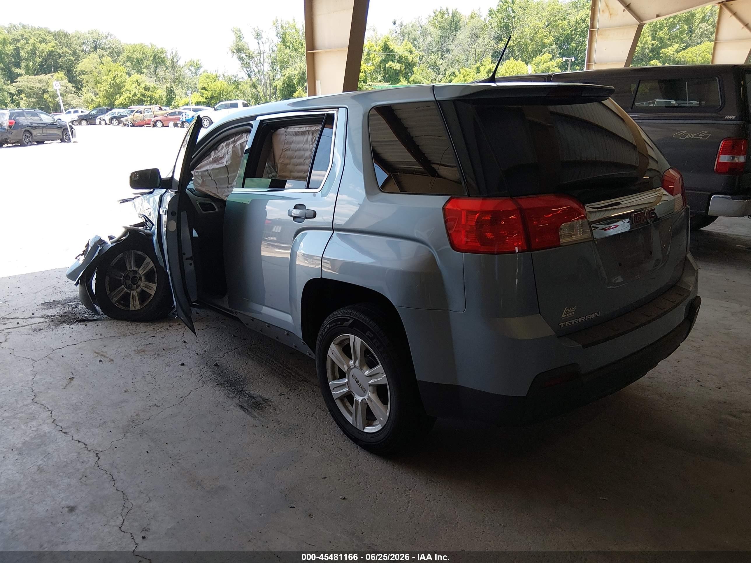 2014 Gmc Terrain Sle-1 Blue vin: 2GKALMEK9E6267721