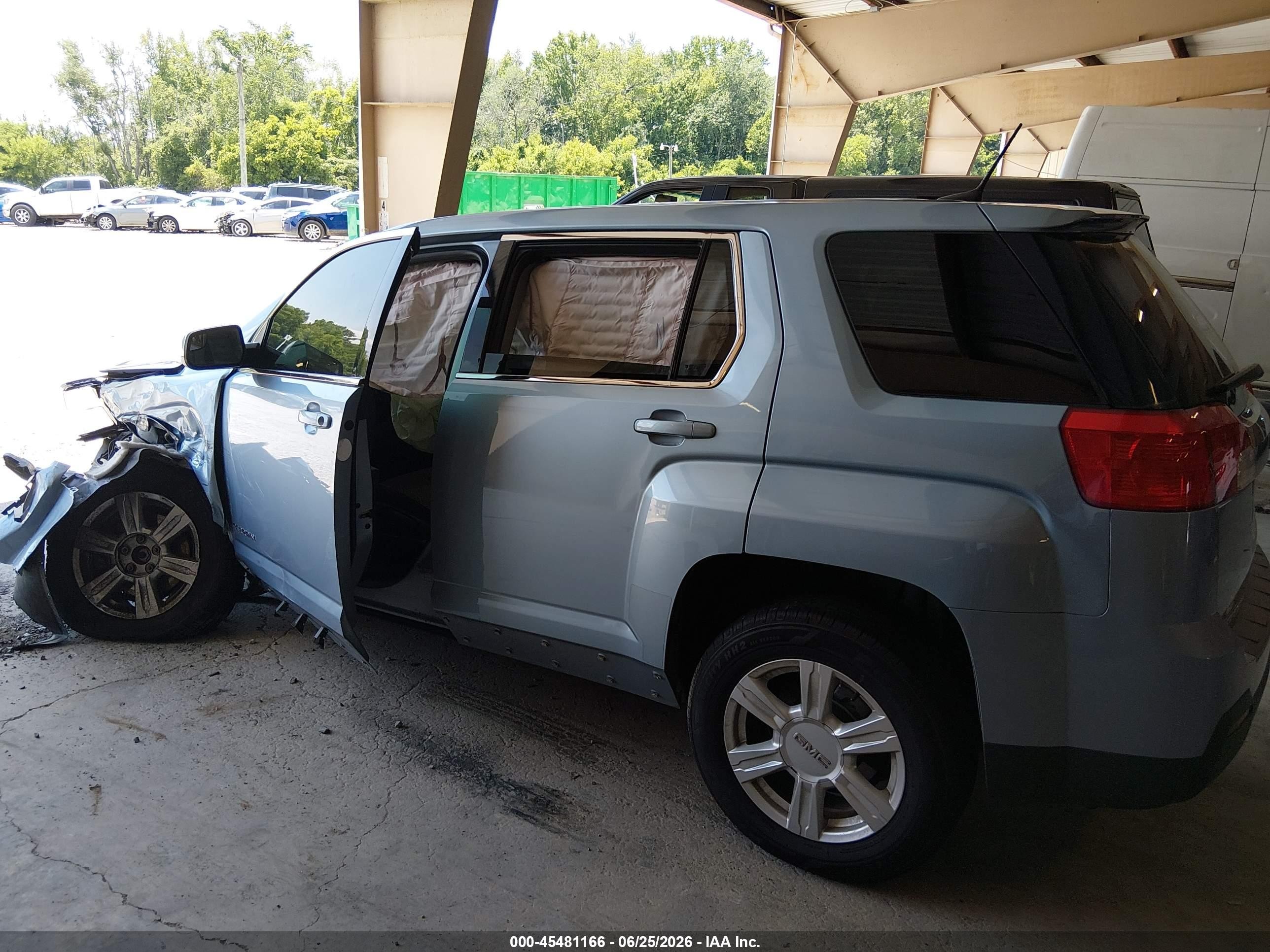 2014 Gmc Terrain Sle-1 Blue vin: 2GKALMEK9E6267721