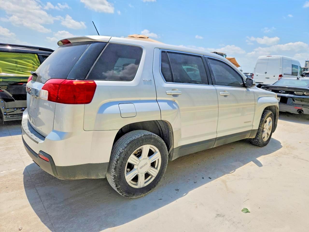 2014 Gmc Terrain Sle Silver vin: 2GKALMEK9E6313130