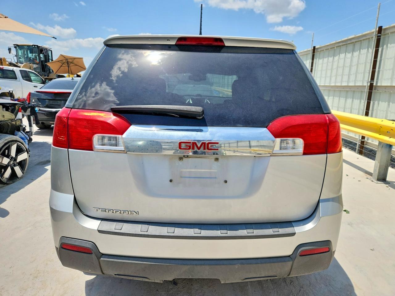 2014 Gmc Terrain Sle Silver vin: 2GKALMEK9E6313130