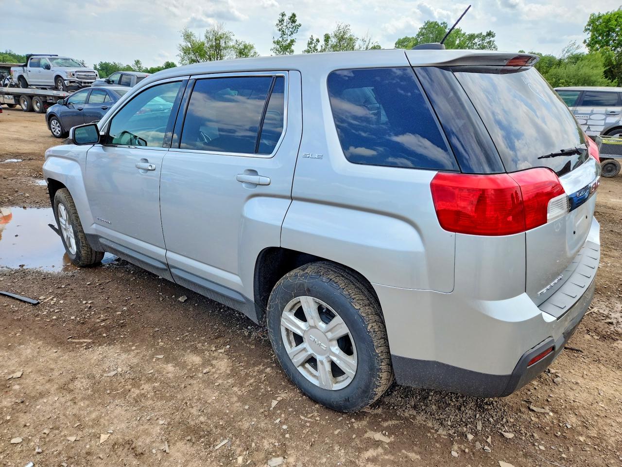 2015 Gmc Terrain Sle Gray vin: 2GKALMEK9F6126276