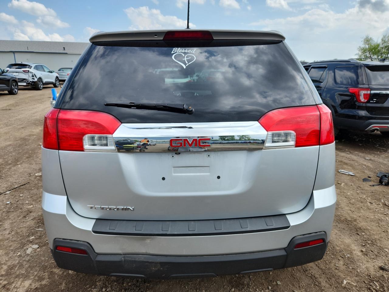 2015 Gmc Terrain Sle Gray vin: 2GKALMEK9F6126276