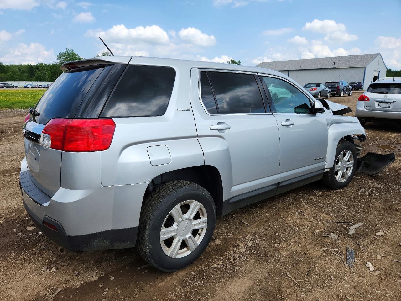 2015 Gmc Terrain Sle Gray vin: 2GKALMEK9F6126276