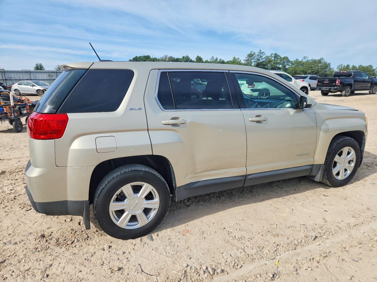 2015 Gmc Terrain Sle Beige vin: 2GKALMEK9F6133664