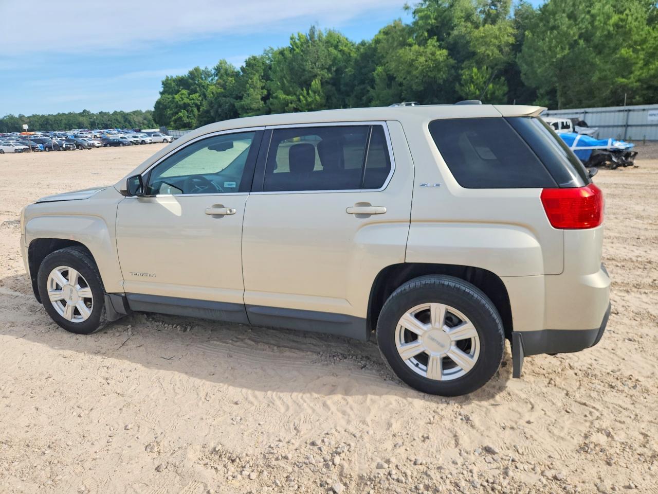 2015 Gmc Terrain Sle Beige vin: 2GKALMEK9F6133664