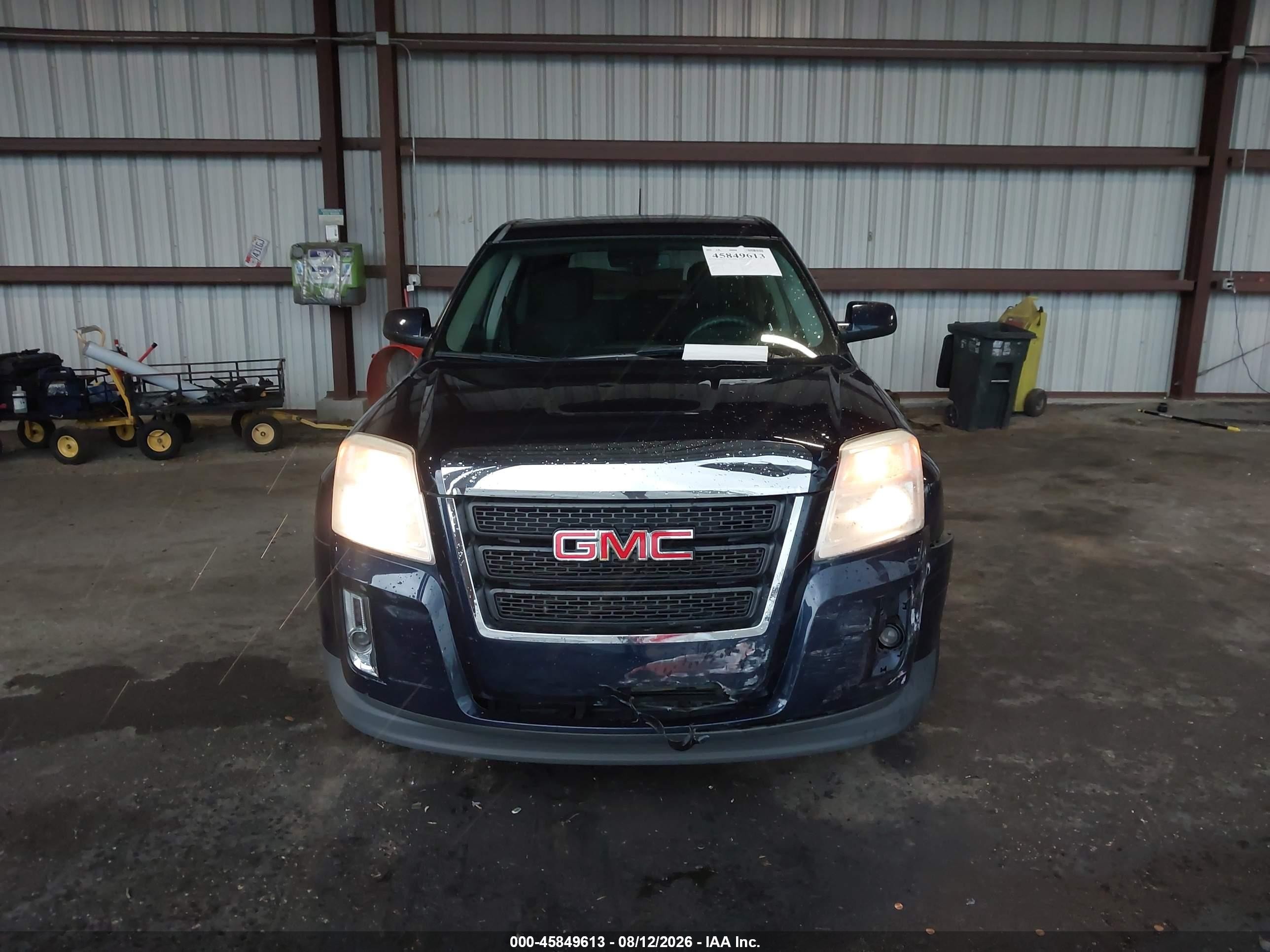 2015 Gmc Terrain Sle-1 Dark Blue vin: 2GKALMEK9F6203874