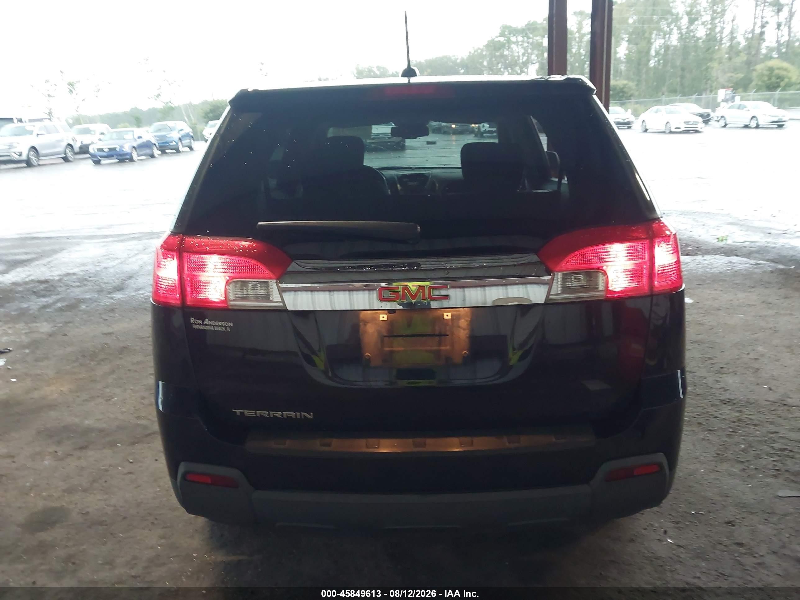 2015 Gmc Terrain Sle-1 Dark Blue vin: 2GKALMEK9F6203874
