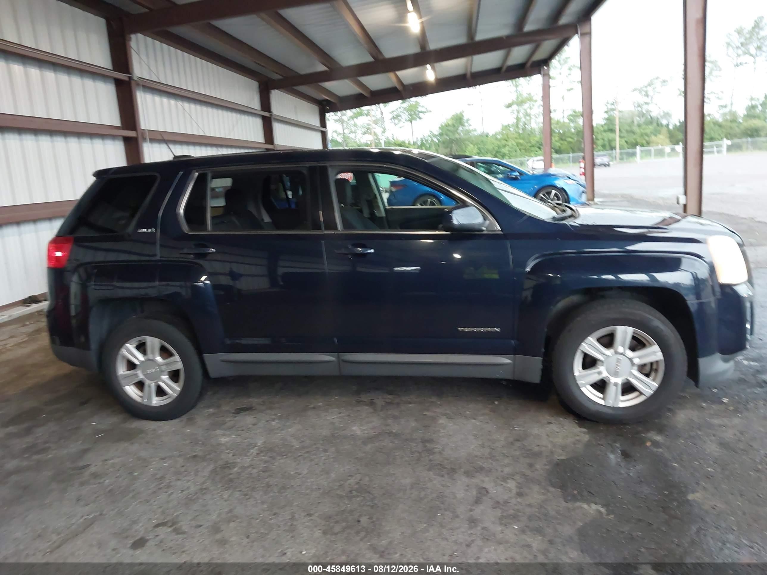 2015 Gmc Terrain Sle-1 Dark Blue vin: 2GKALMEK9F6203874