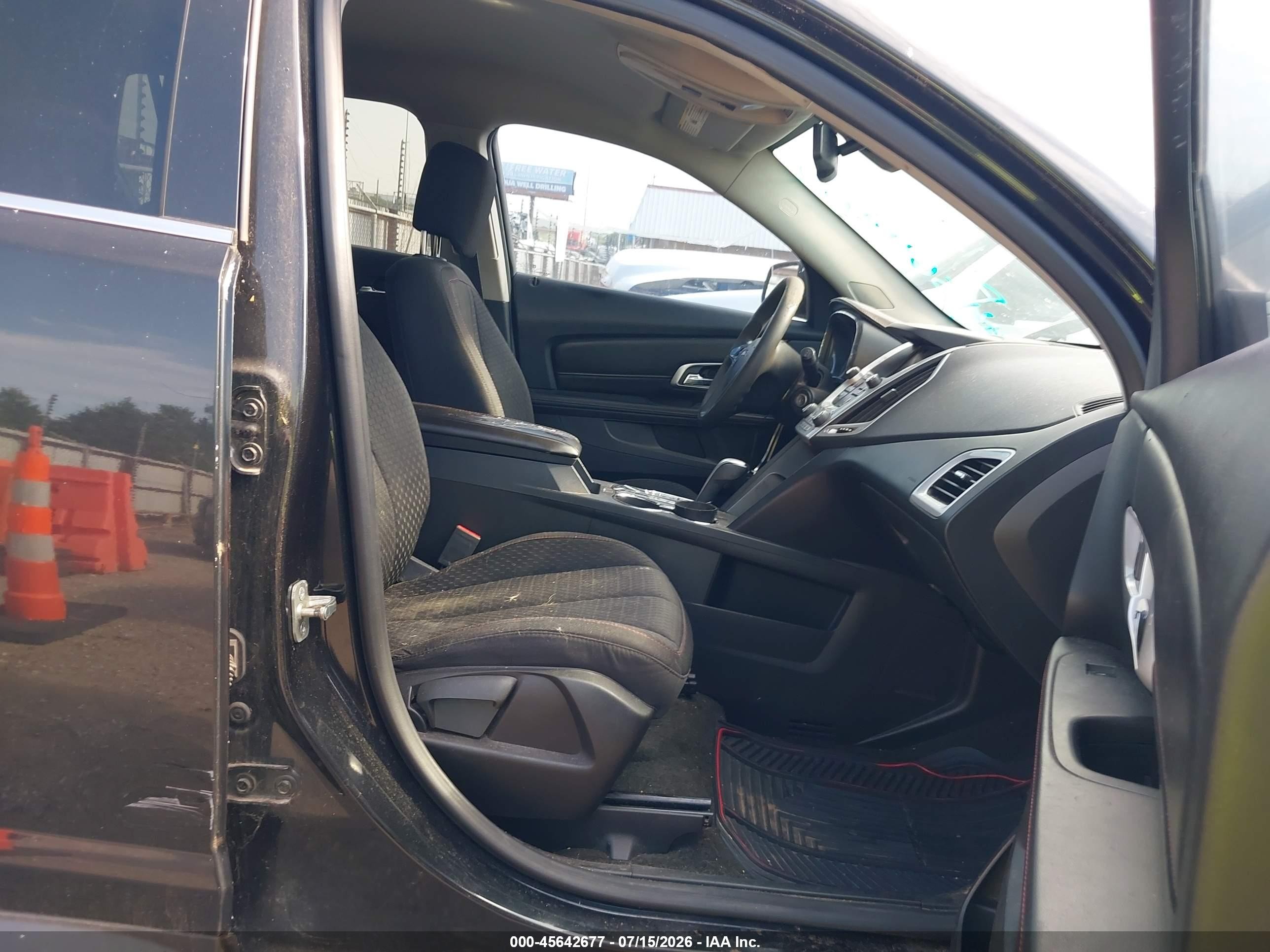 2015 Gmc Terrain Sle-1 Black vin: 2GKALMEK9F6252511