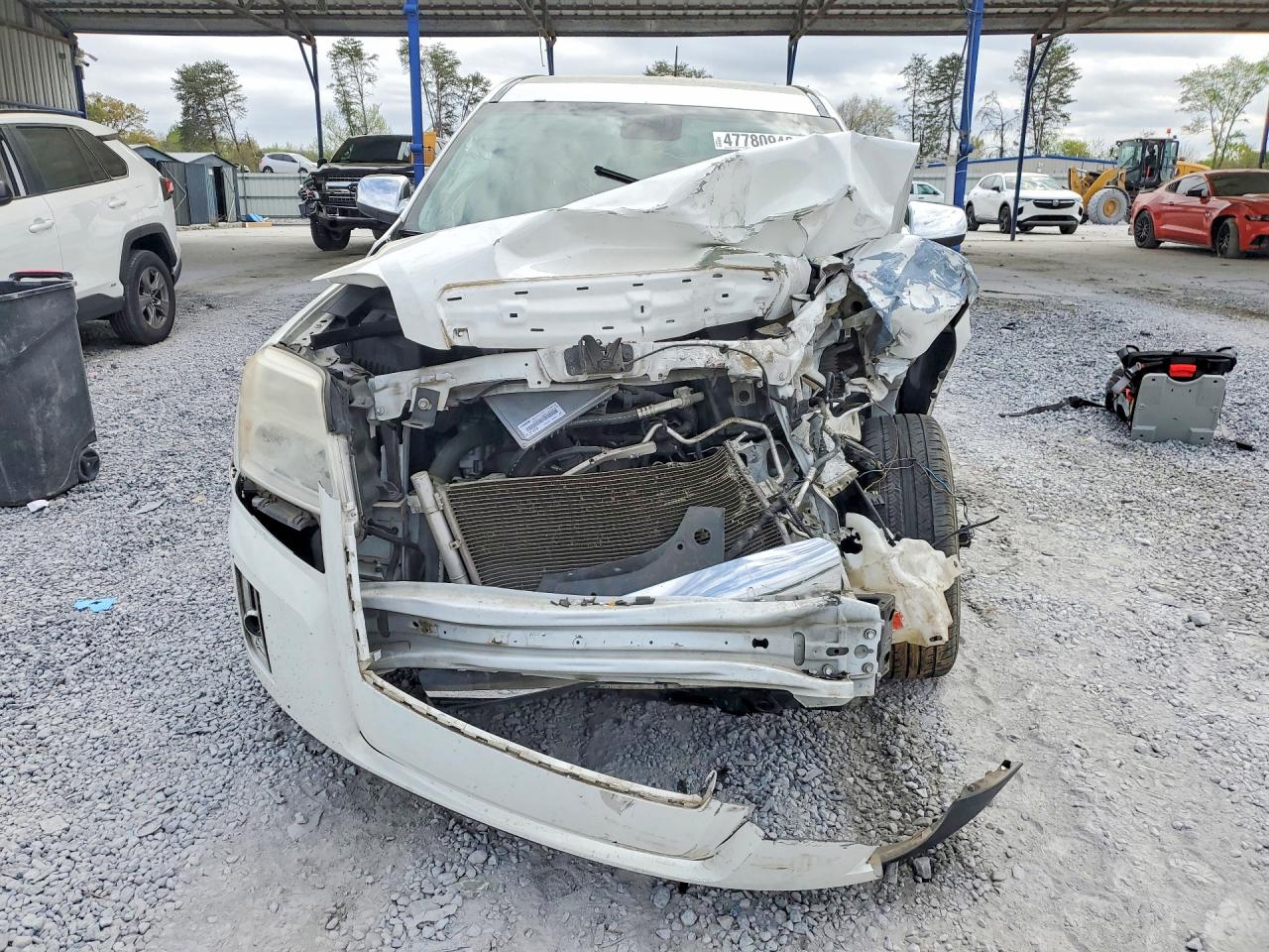 2015 Gmc Terrain Sle White vin: 2GKALMEK9F6260866