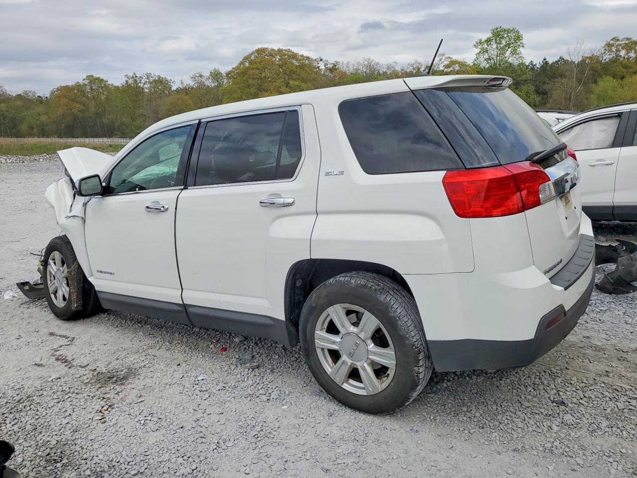 2015 Gmc Terrain Sle White vin: 2GKALMEK9F6260866