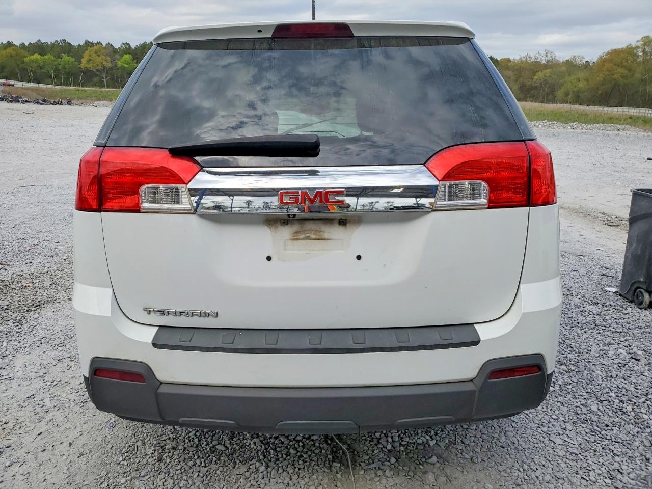 2015 Gmc Terrain Sle White vin: 2GKALMEK9F6260866