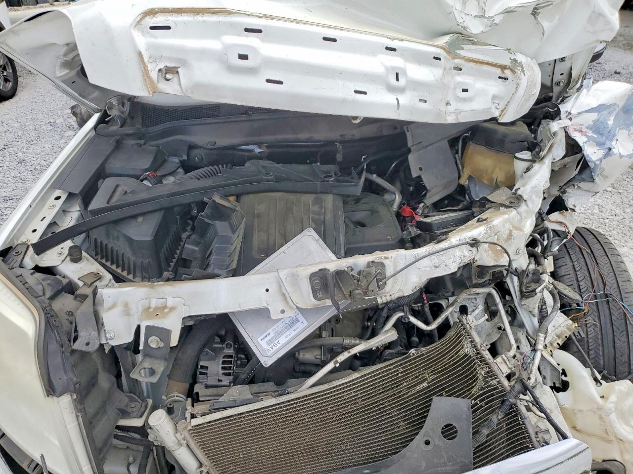 2015 Gmc Terrain Sle White vin: 2GKALMEK9F6260866