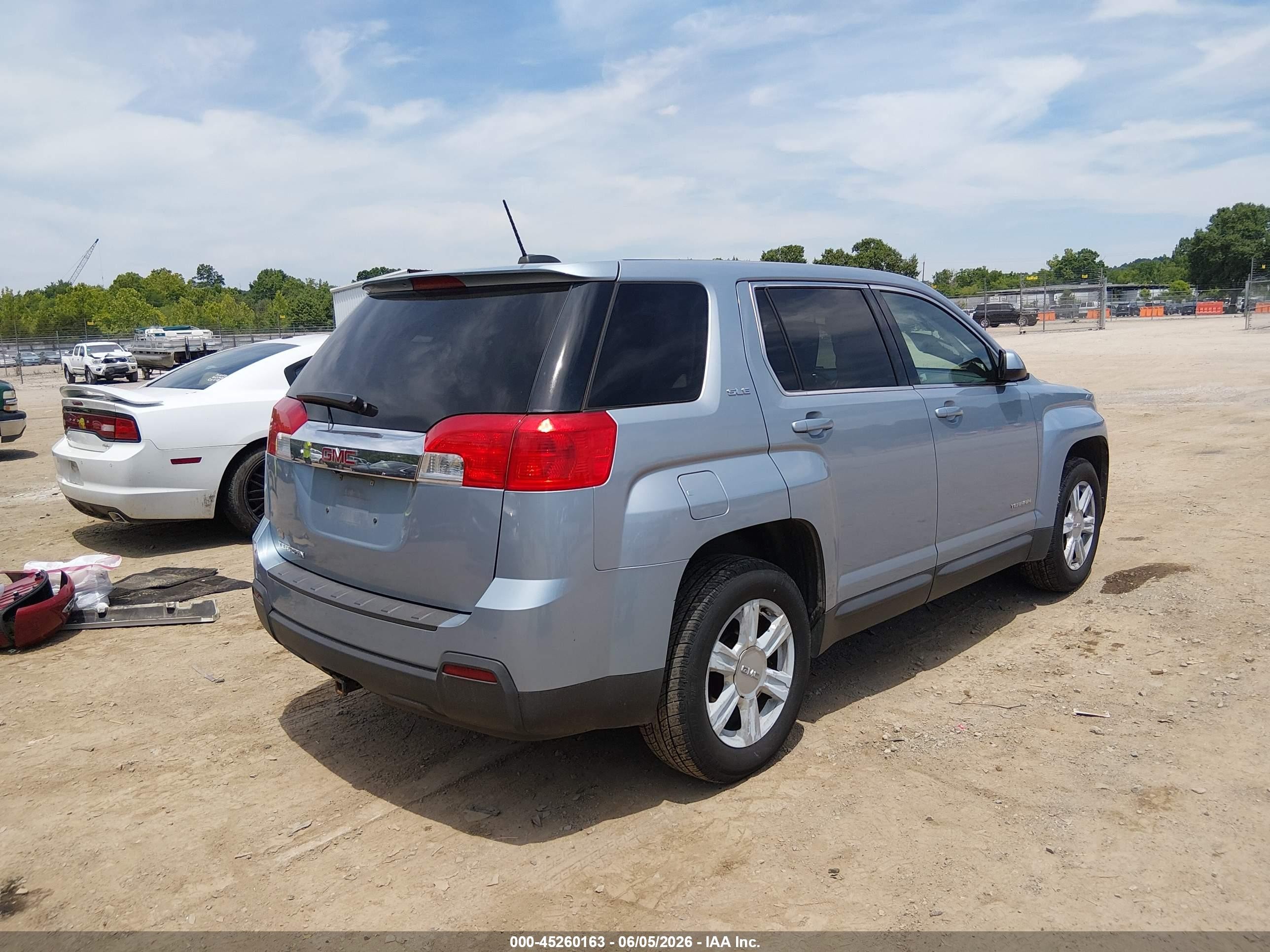 2015 Gmc Terrain Sle-1 Light Blue vin: 2GKALMEK9F6265761