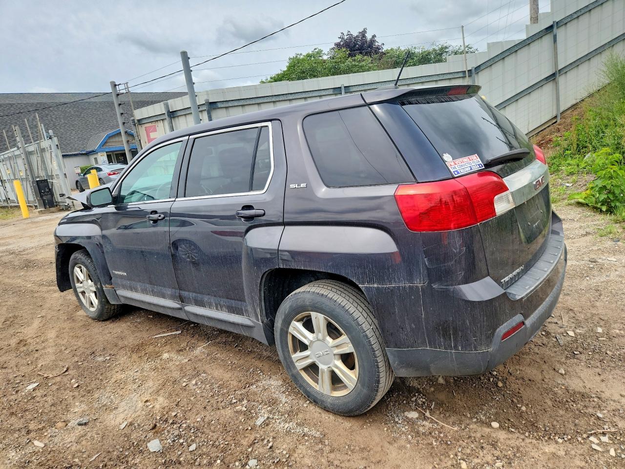 2015 Gmc Terrain Sle Black vin: 2GKALMEK9F6267185