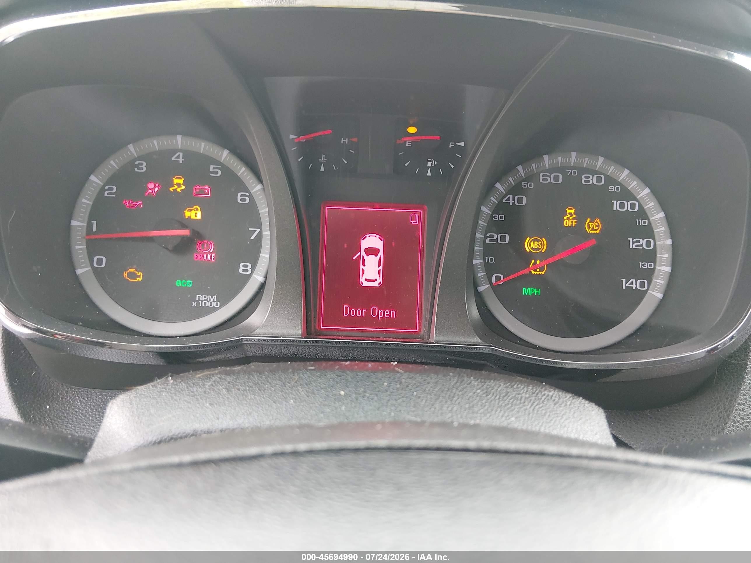 2015 Gmc Terrain Sle-1 Red vin: 2GKALMEK9F6287923