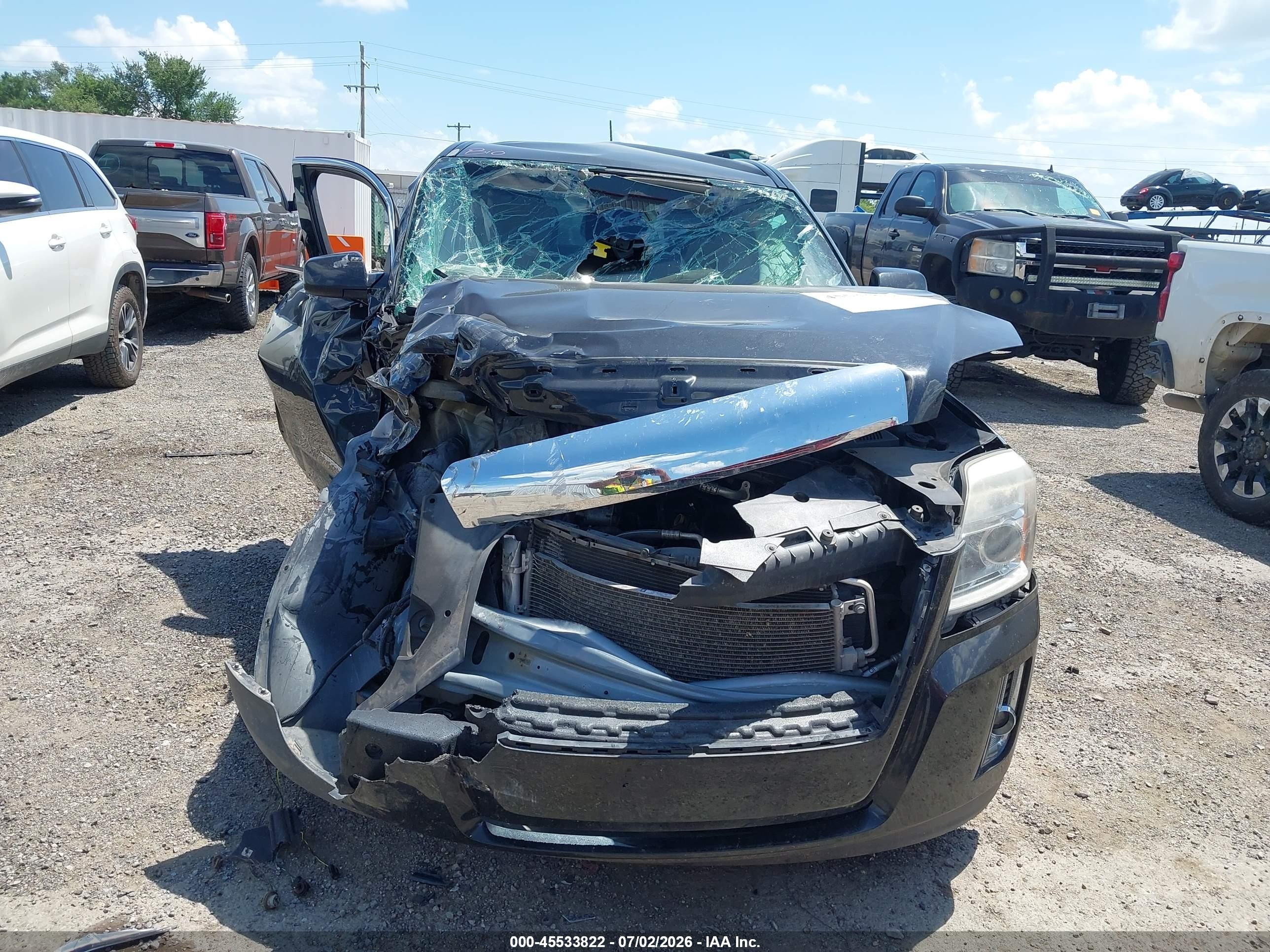 2015 Gmc Terrain Sle-1 Black vin: 2GKALMEK9F6353886