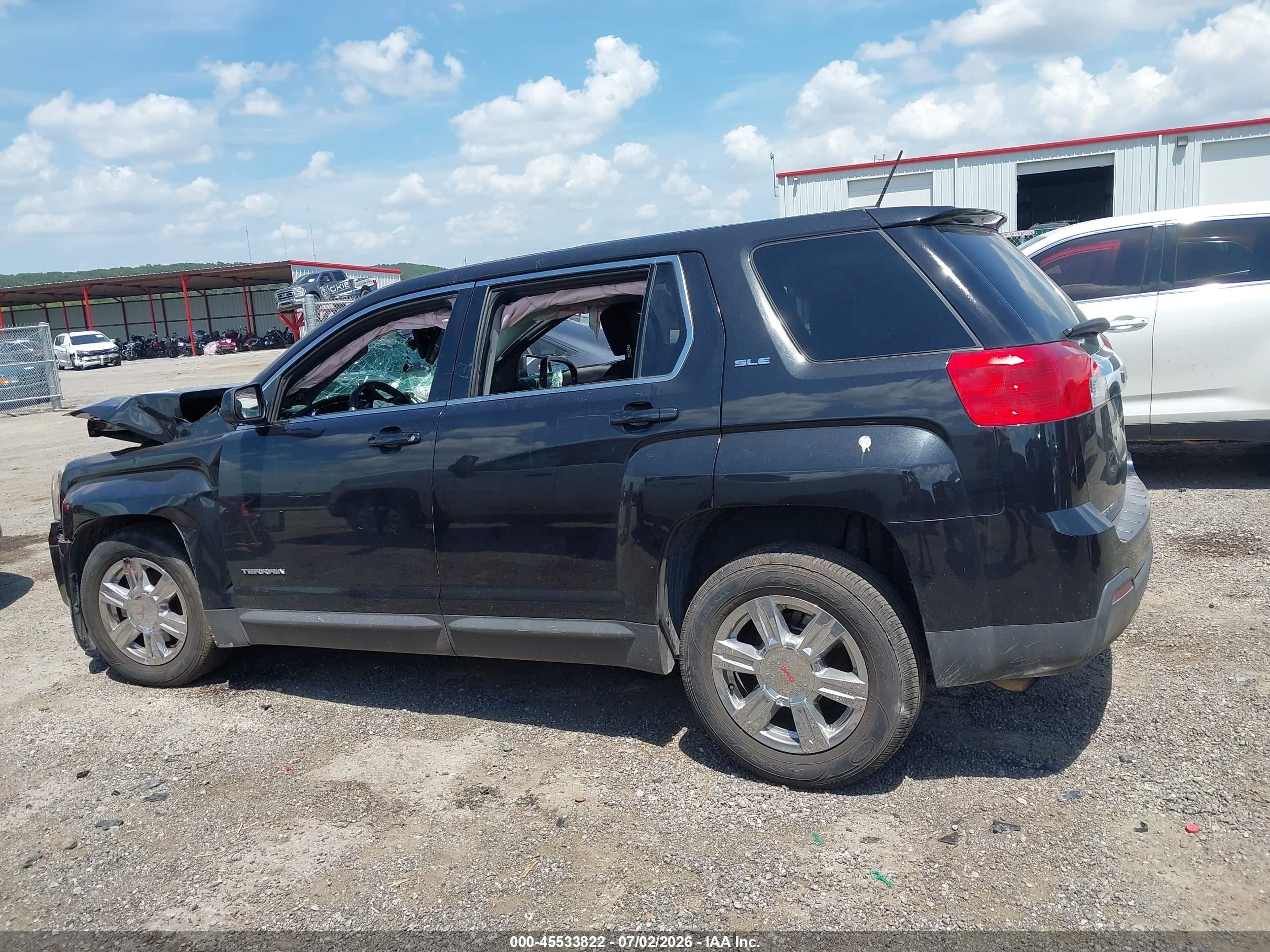 2015 Gmc Terrain Sle-1 Black vin: 2GKALMEK9F6353886