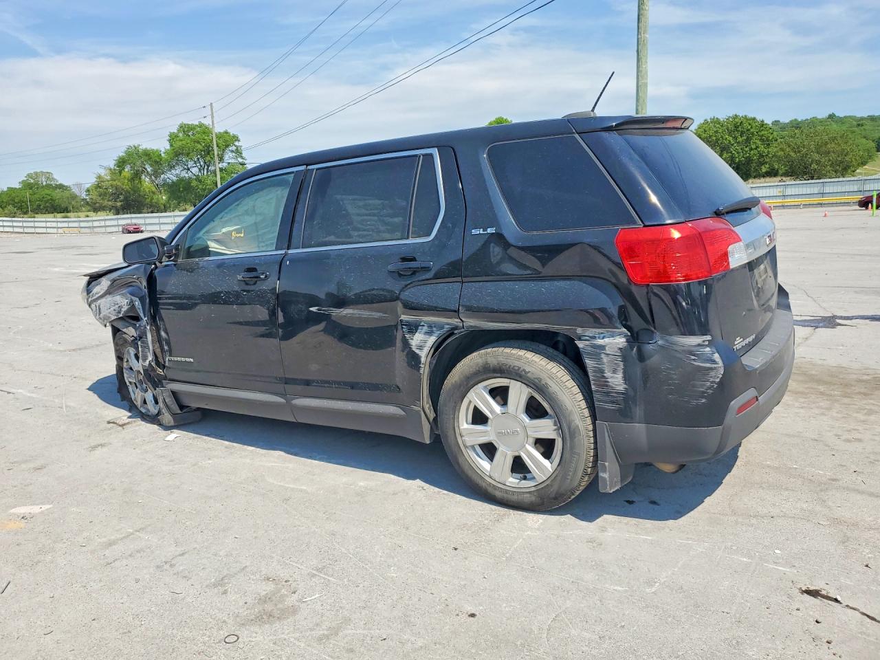 2015 Gmc Terrain Sle Black vin: 2GKALMEK9F6357856