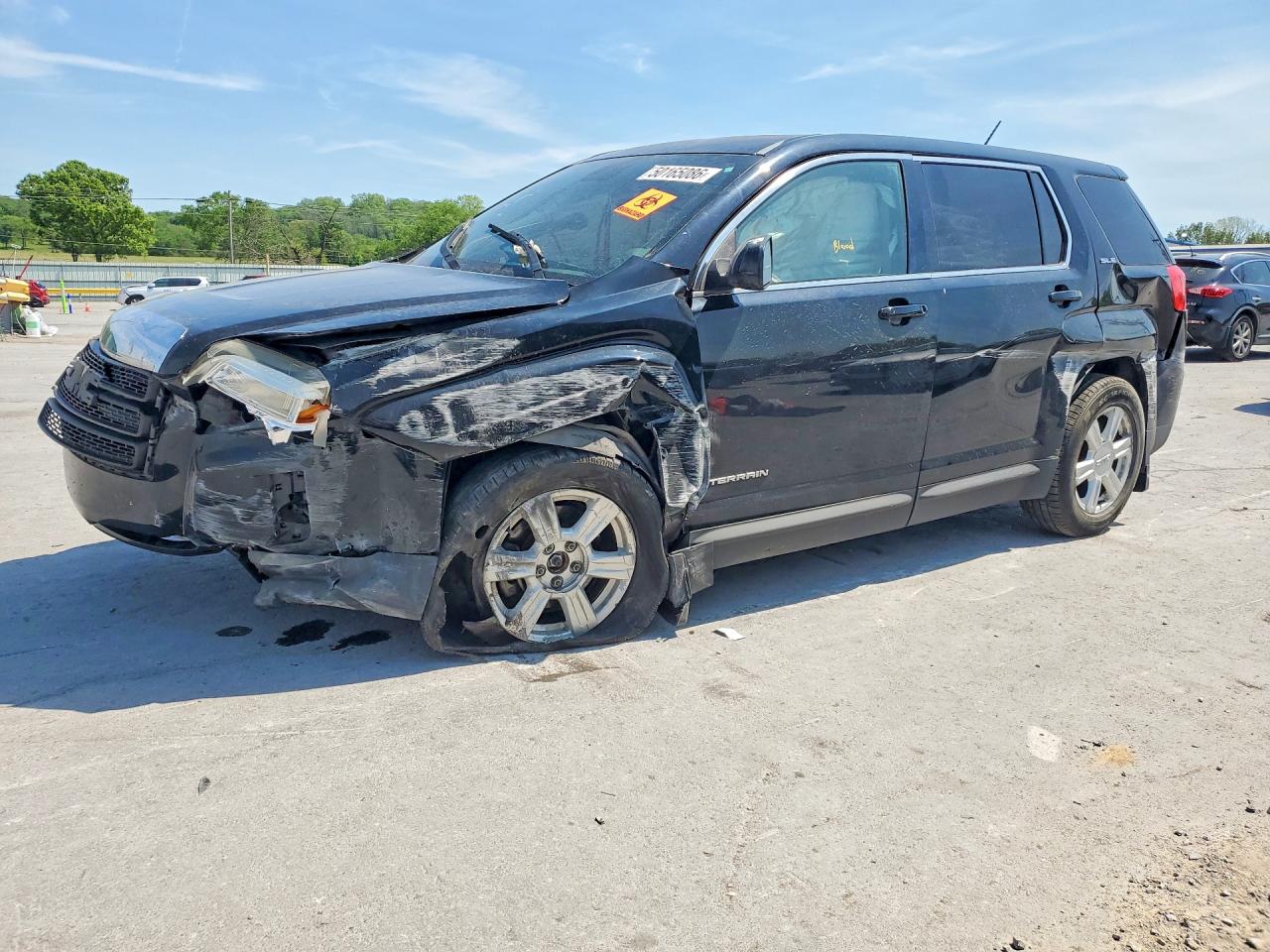 2015 Gmc Terrain Sle Black vin: 2GKALMEK9F6357856