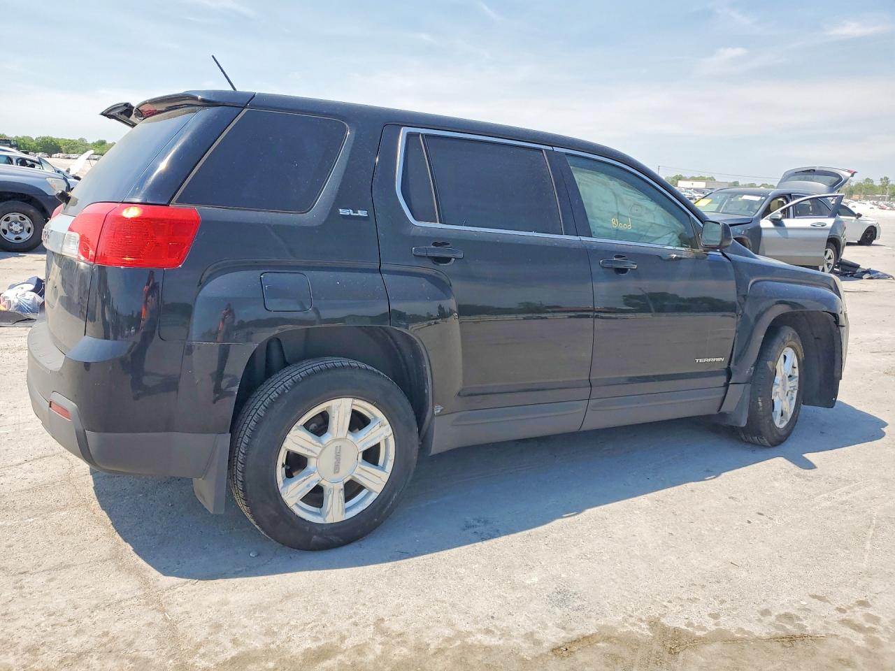 2015 Gmc Terrain Sle Black vin: 2GKALMEK9F6357856
