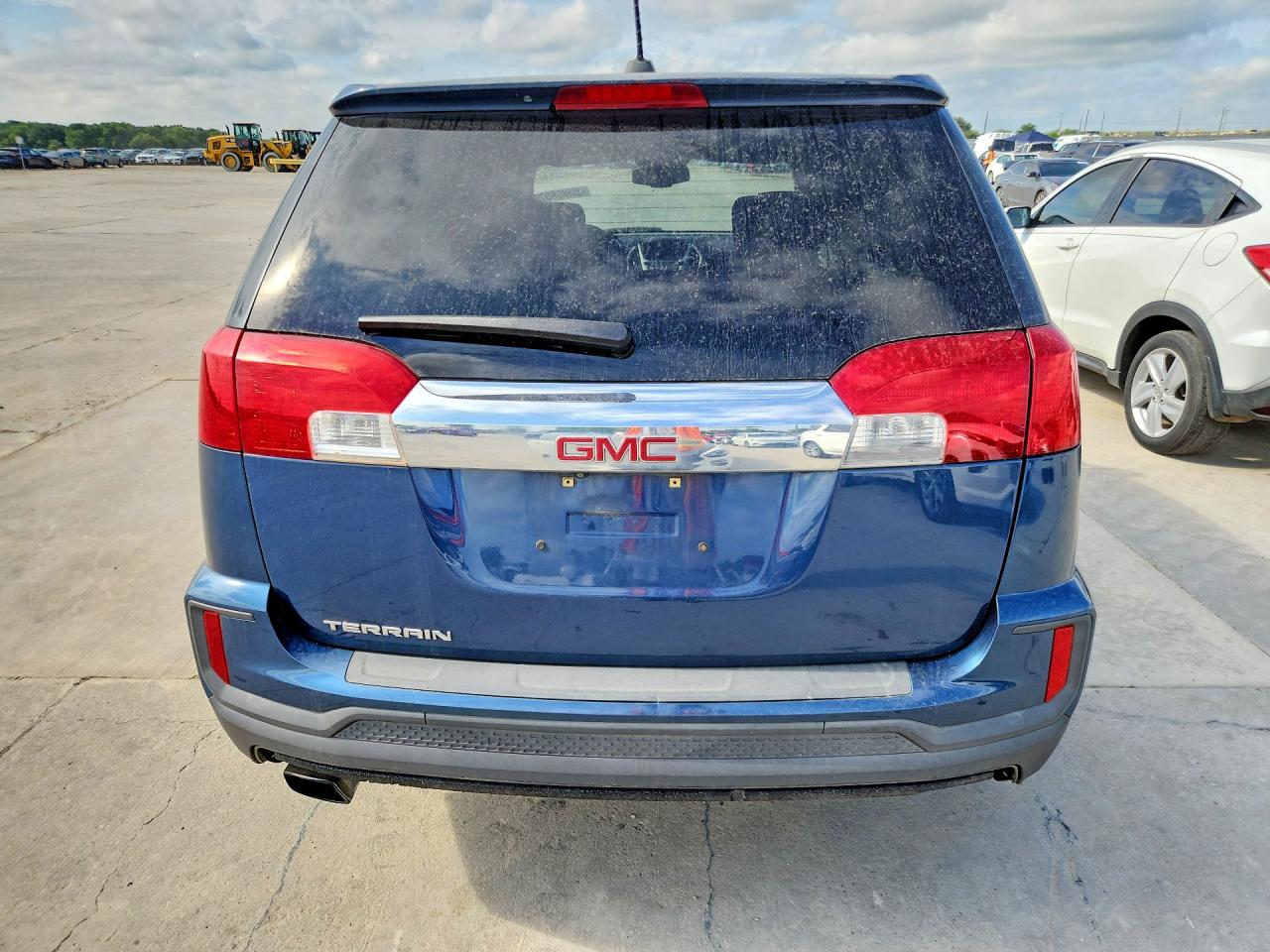 2017 Gmc Terrain Sle Синий vin: 2GKALMEK9H6175044
