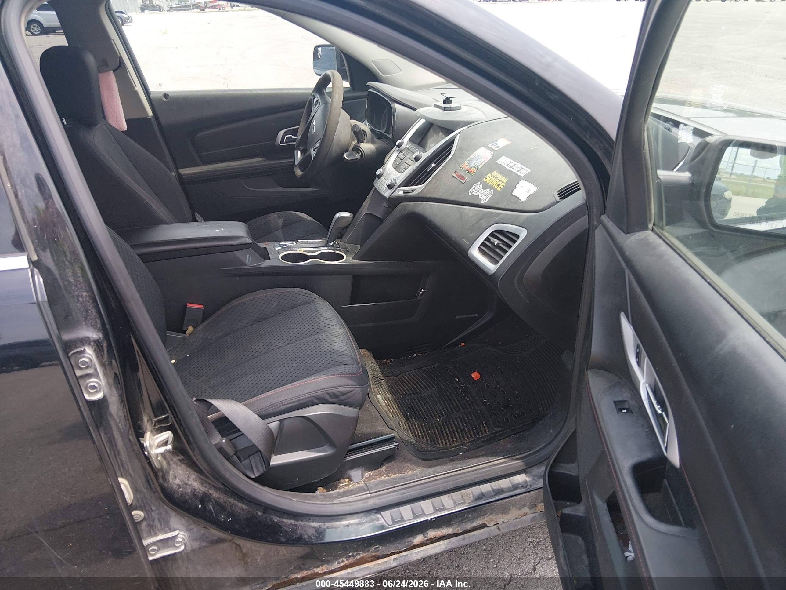 2012 Gmc Terrain Sle-1 Black vin: 2GKALMEKXC6187910