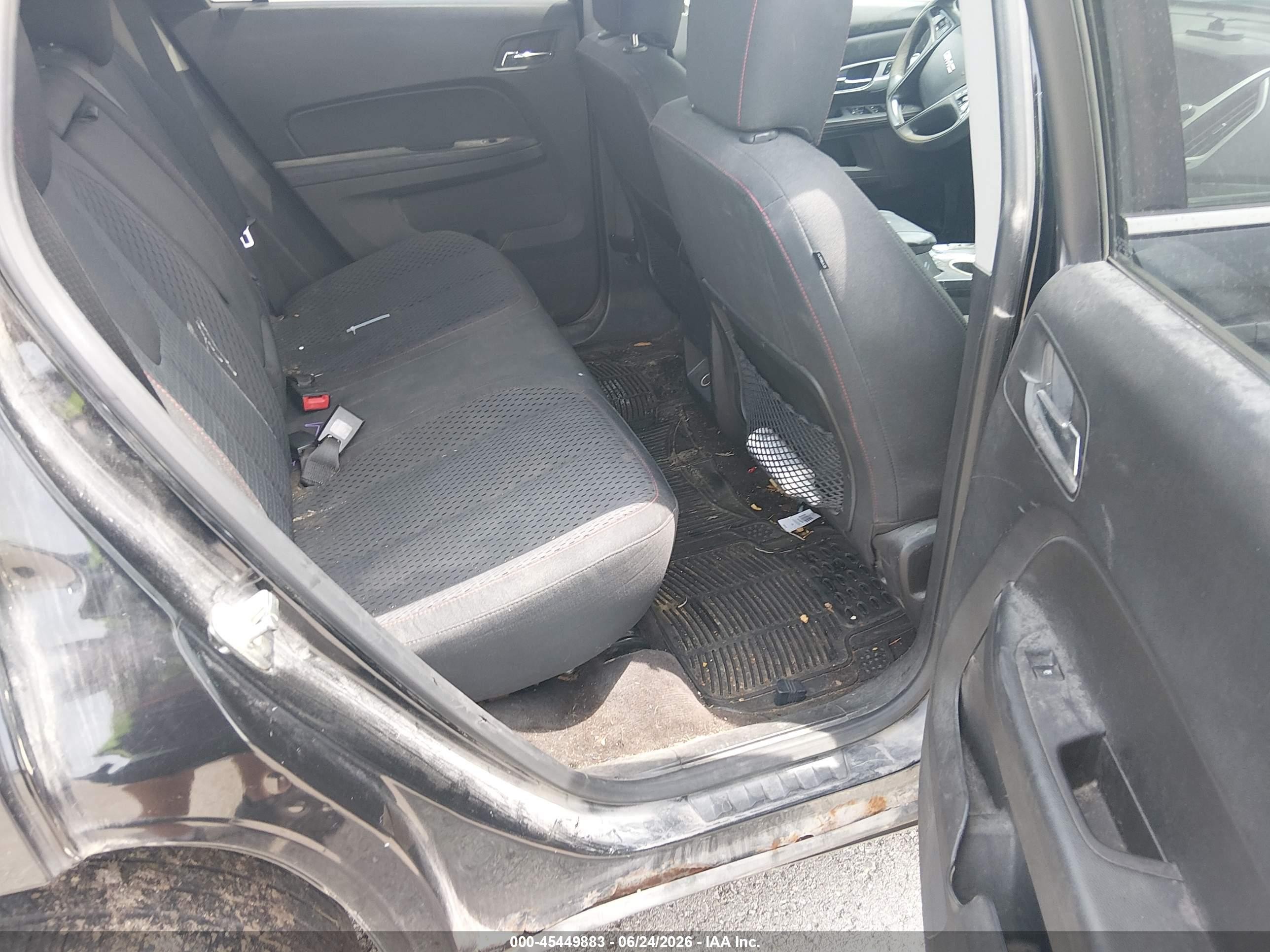 2012 Gmc Terrain Sle-1 Black vin: 2GKALMEKXC6187910