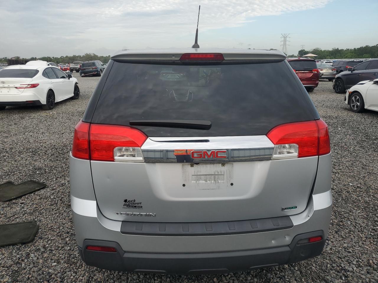 2012 Gmc Terrain Sle Silver vin: 2GKALMEKXC6195926