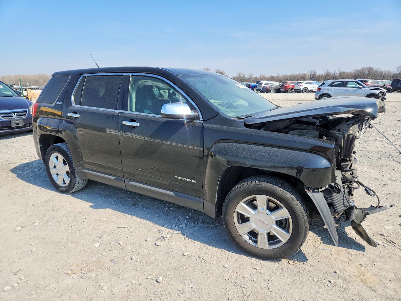 2012 Gmc Terrain Sle Black vin: 2GKALMEKXC6243179