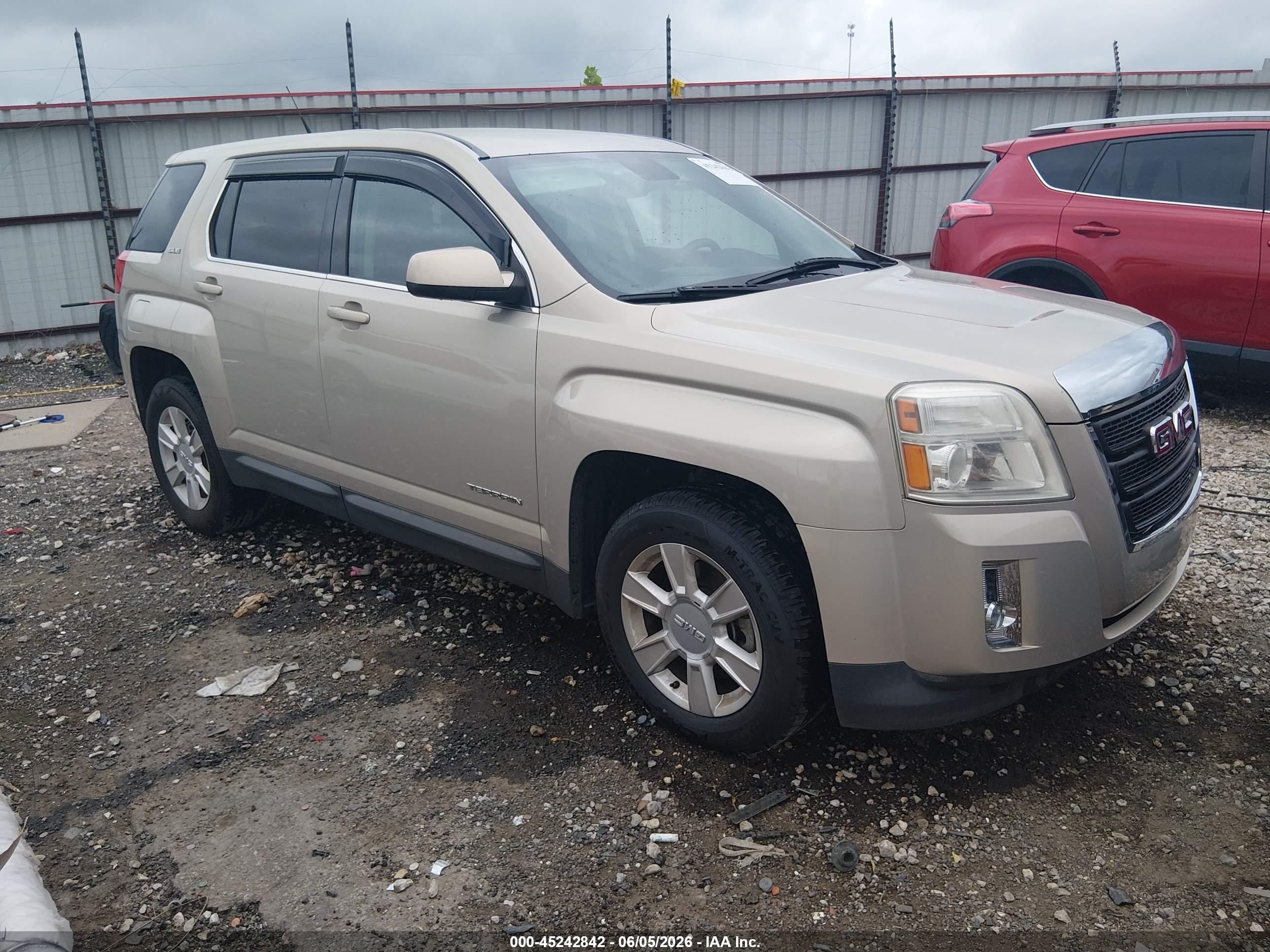 2012 Gmc Terrain Sle-1 Beige vin: 2GKALMEKXC6338941