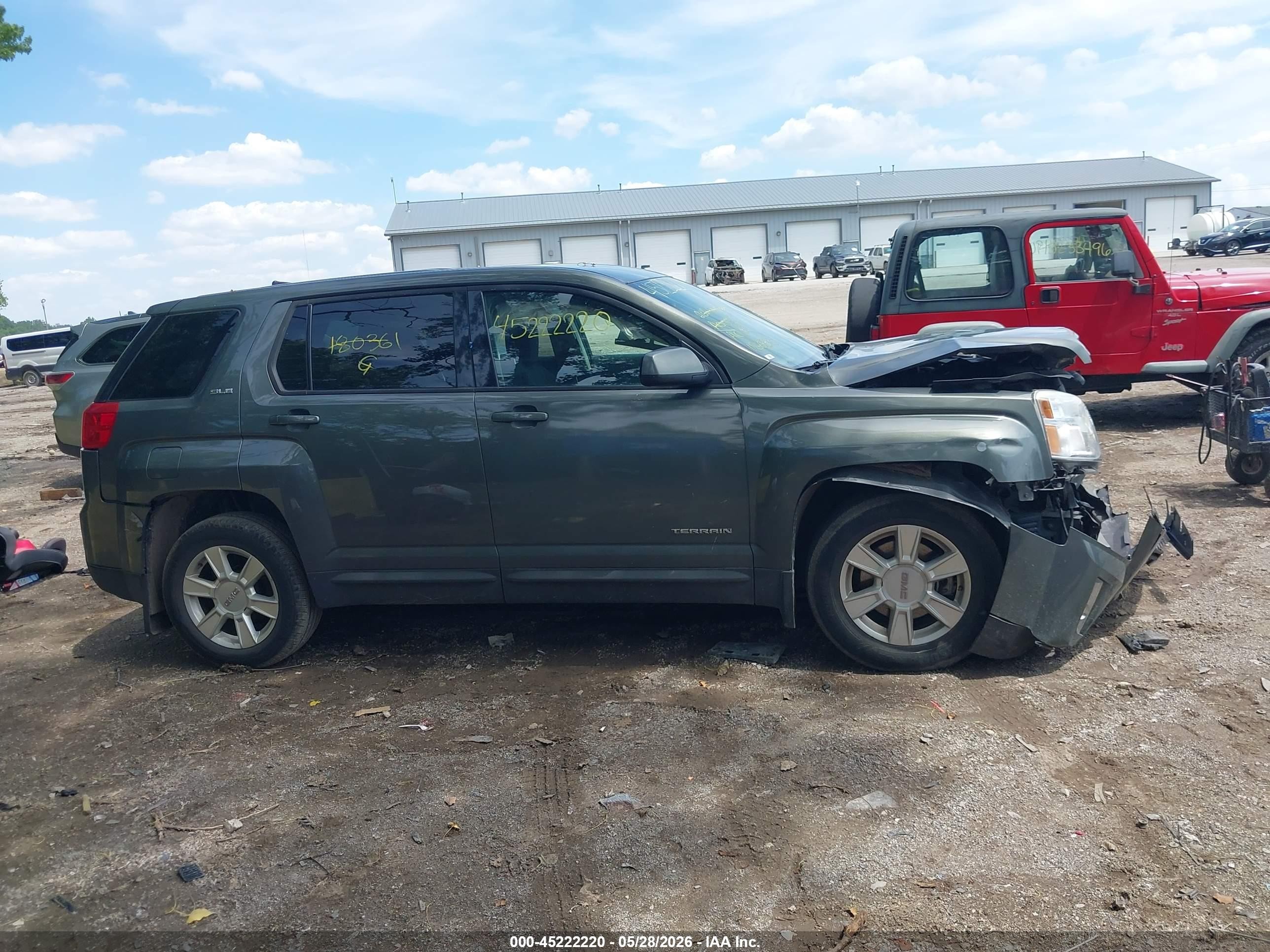 2013 Gmc Terrain Sle-1 Серый vin: 2GKALMEKXD6180361