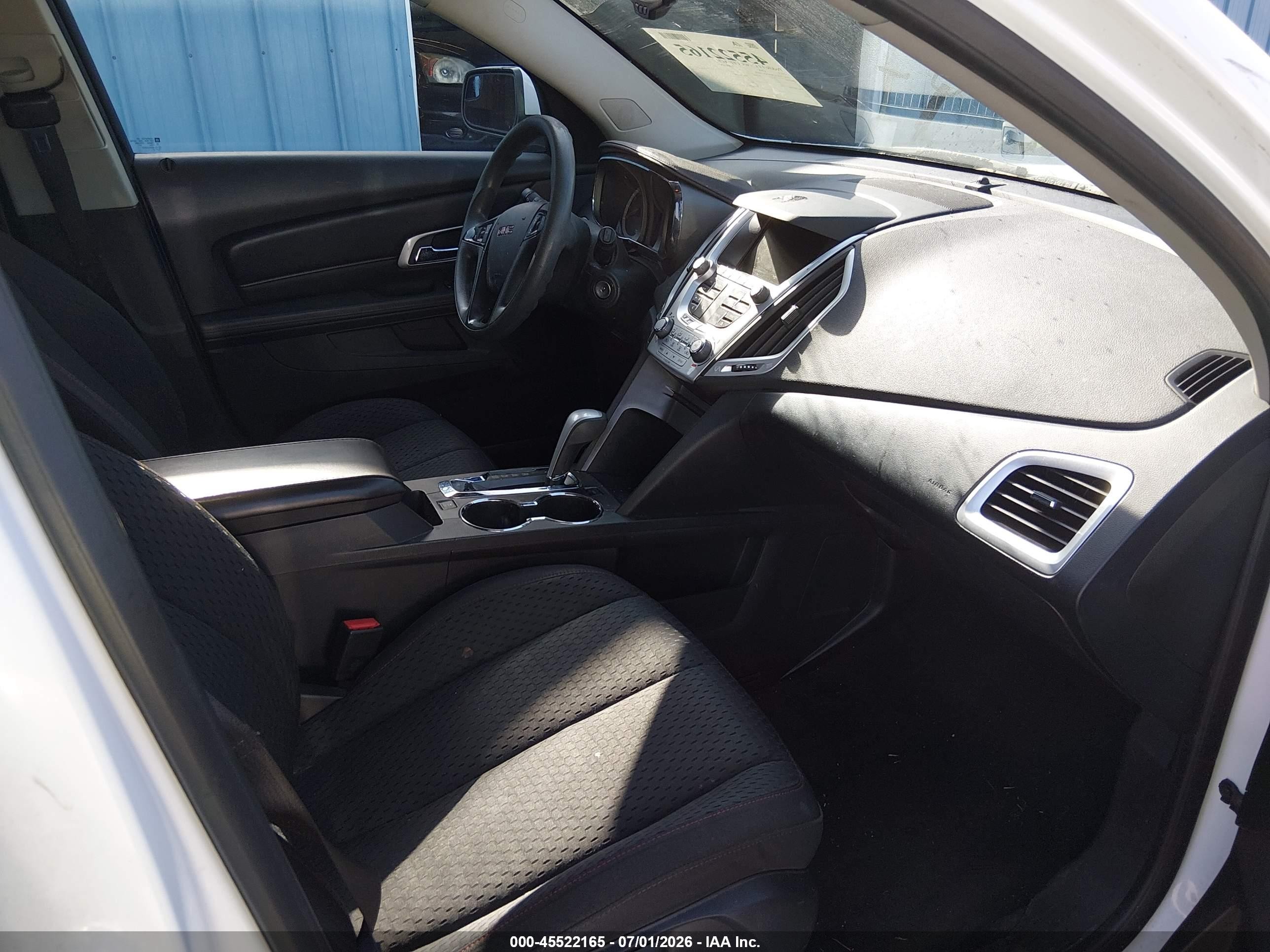 2013 Gmc Terrain Sle-1 White vin: 2GKALMEKXD6188878