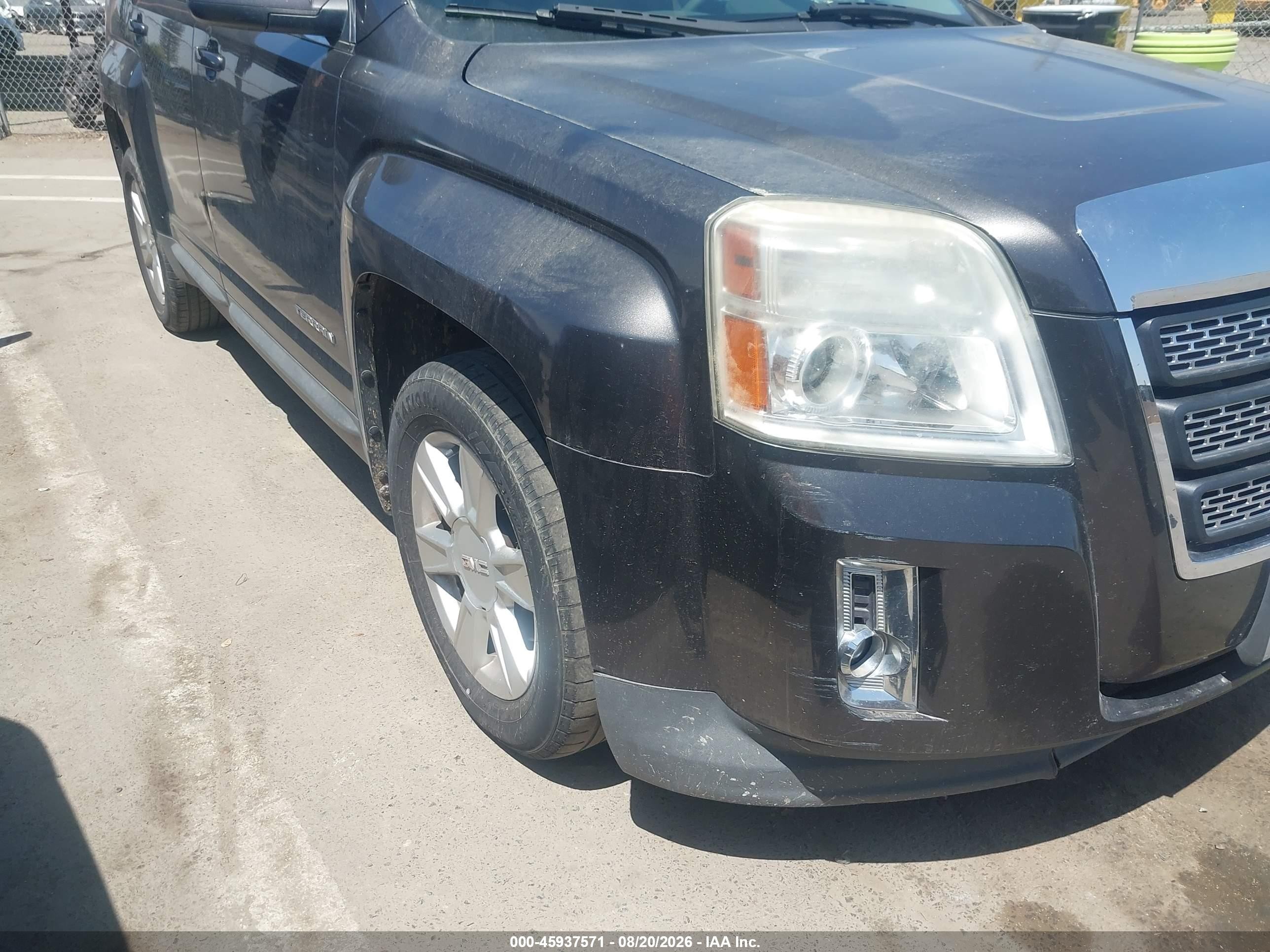 2013 Gmc Terrain Sle-1 Gray vin: 2GKALMEKXD6203721