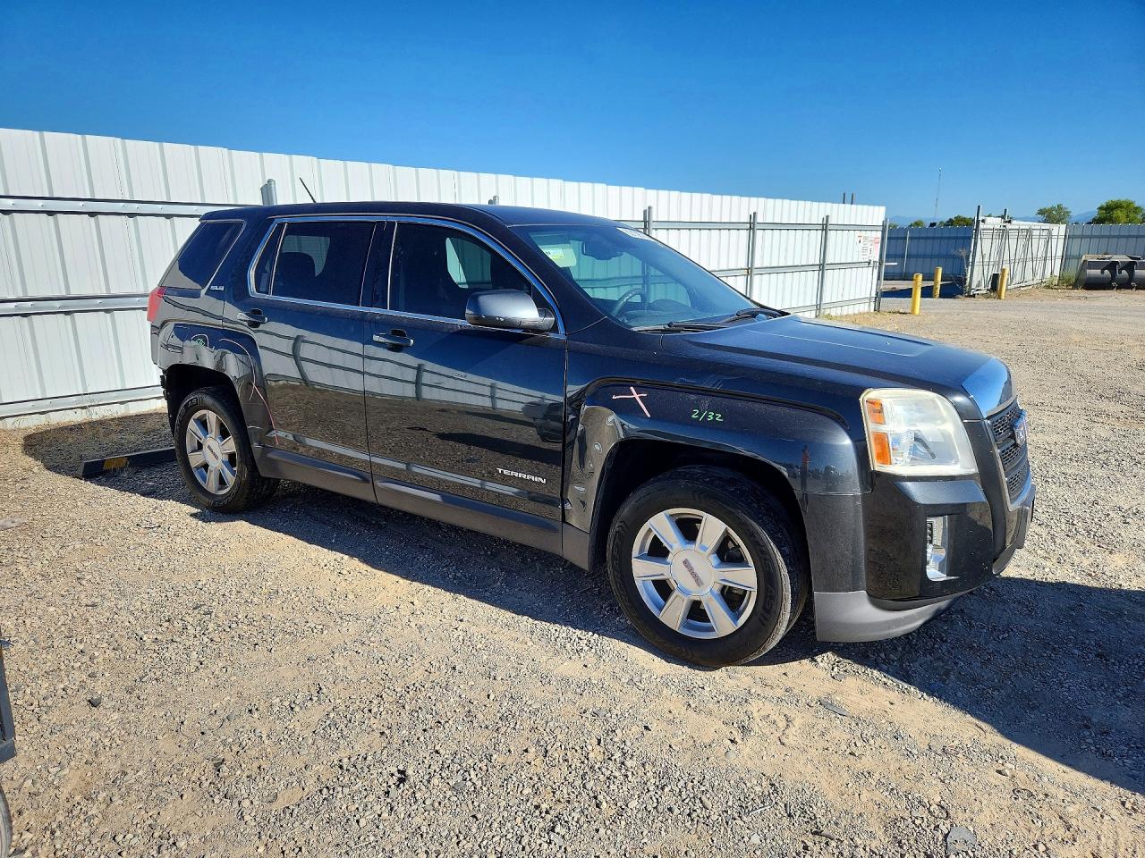 2013 Gmc Terrain Sle Black vin: 2GKALMEKXD6240588