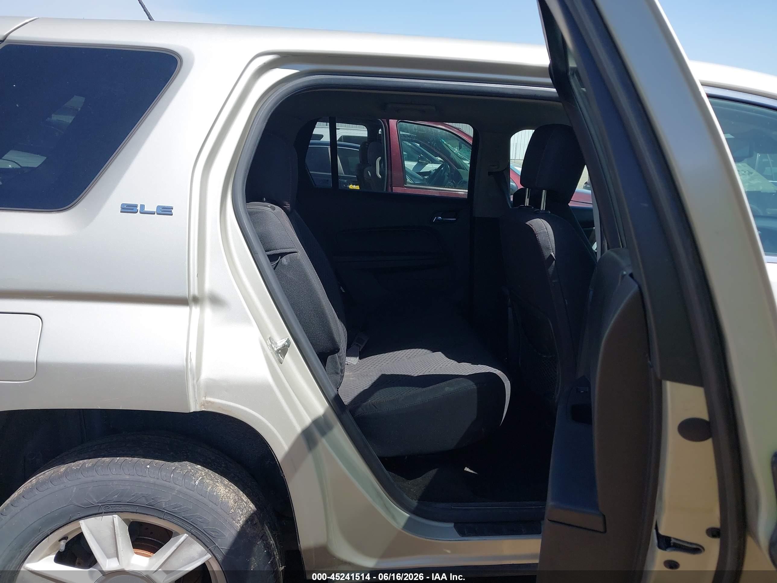 2013 Gmc Terrain Sle-1 Champagne vin: 2GKALMEKXD6254586