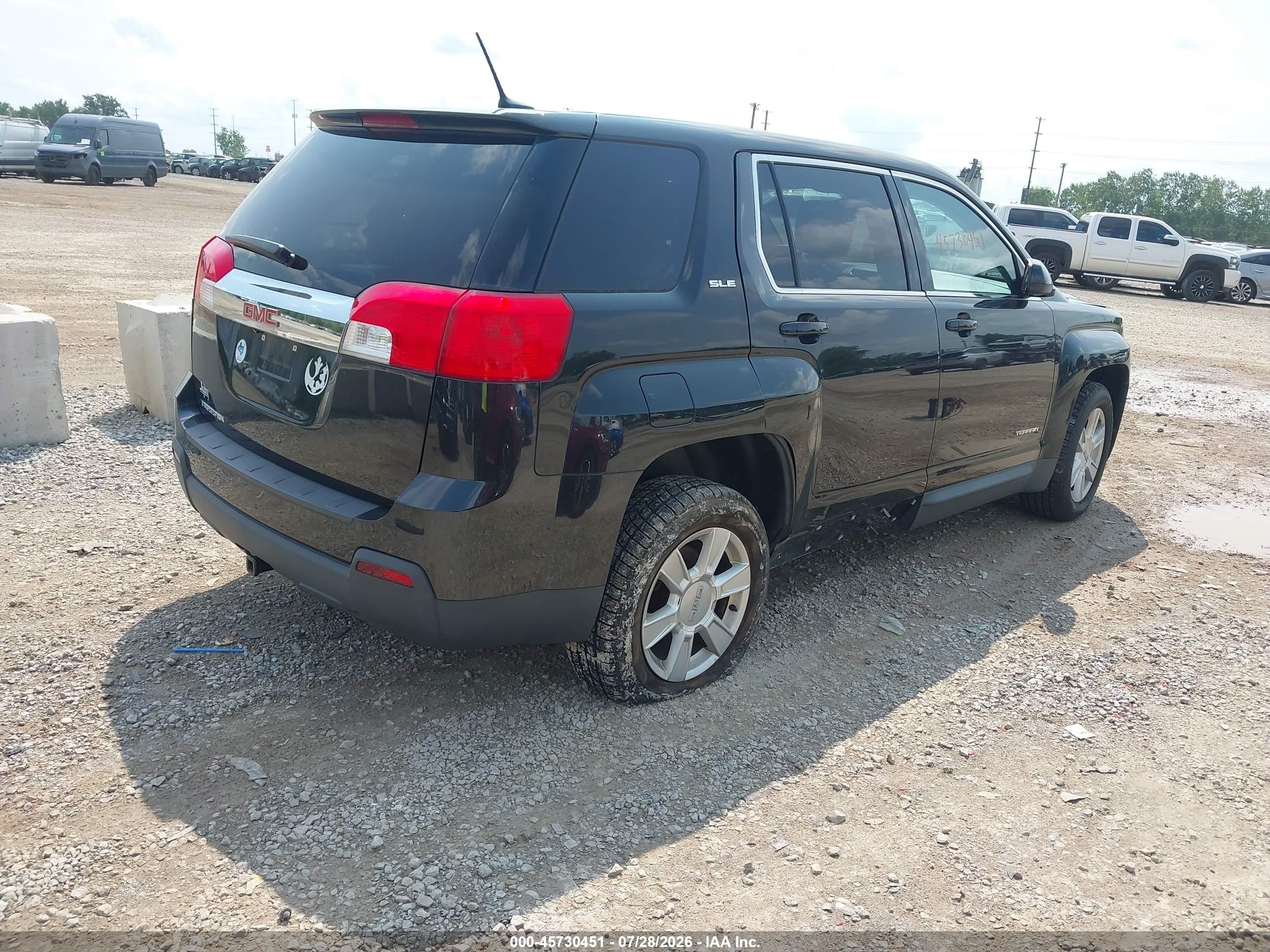 2013 Gmc Terrain Sle-1 Черный vin: 2GKALMEKXD6294490