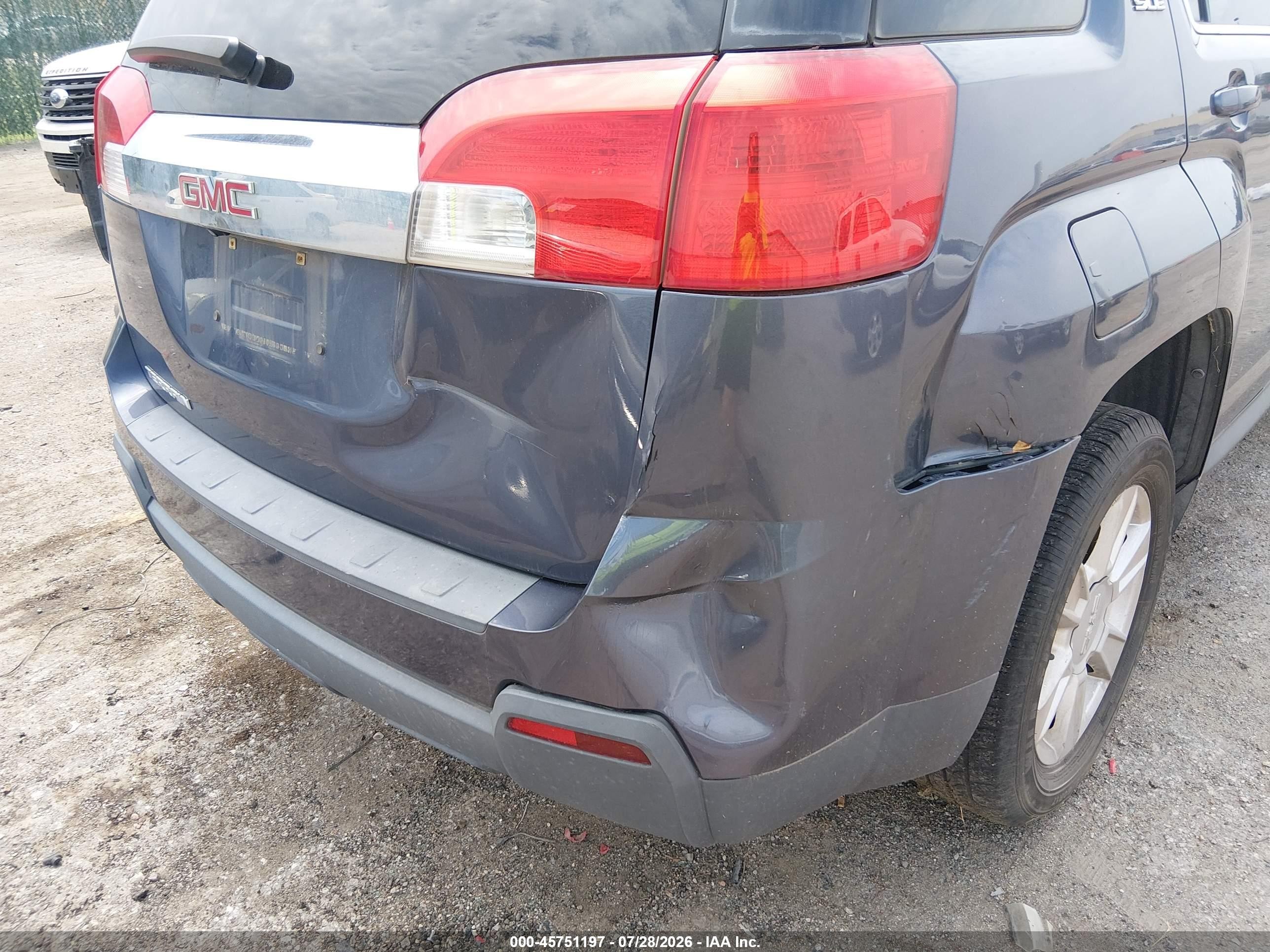 2013 Gmc Terrain Sle-1 Blue vin: 2GKALMEKXD6332557