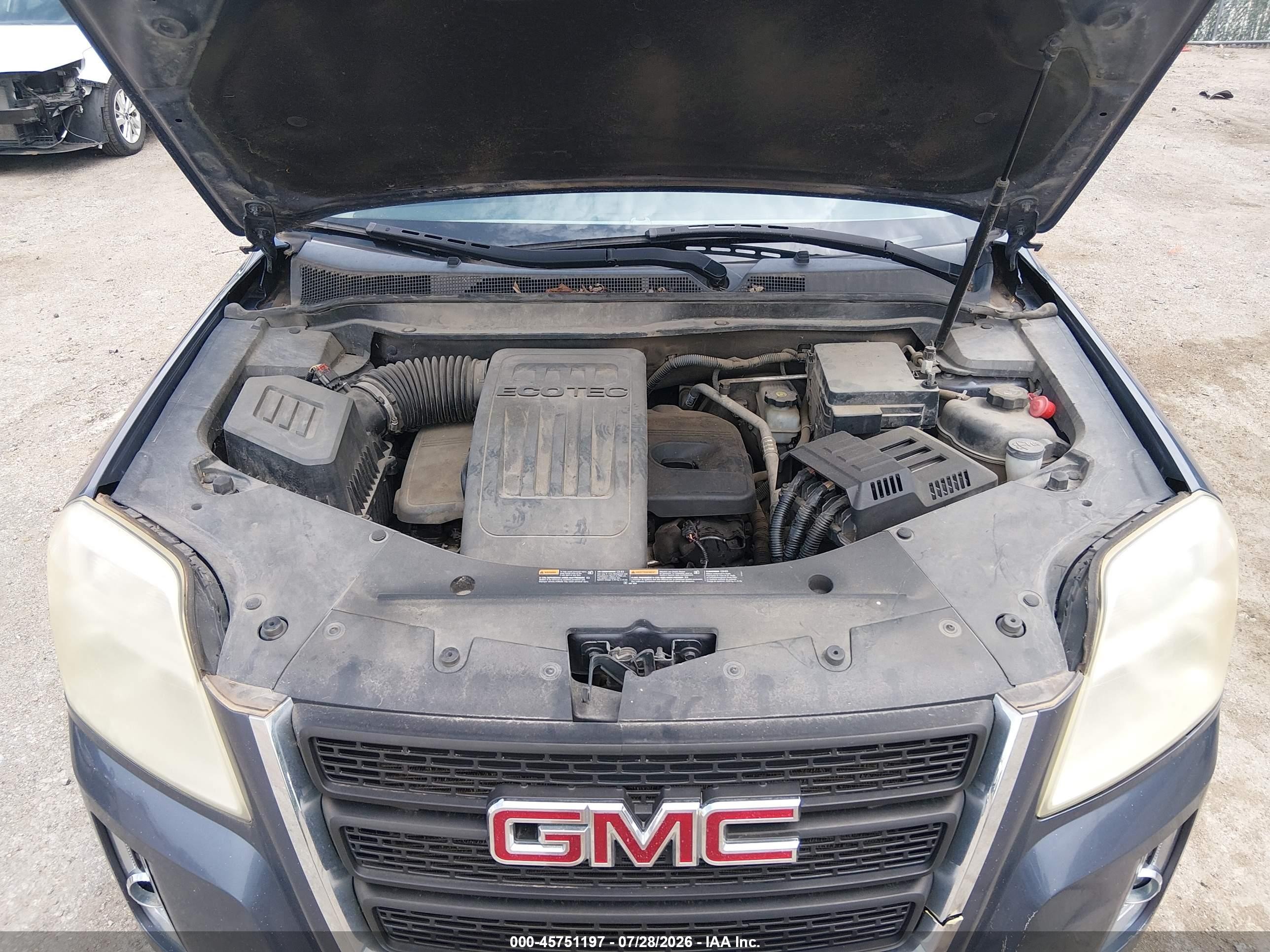 2013 Gmc Terrain Sle-1 Blue vin: 2GKALMEKXD6332557