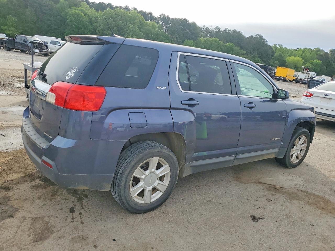2013 Gmc Terrain Синий vin: 2GKALMEKXD6344790